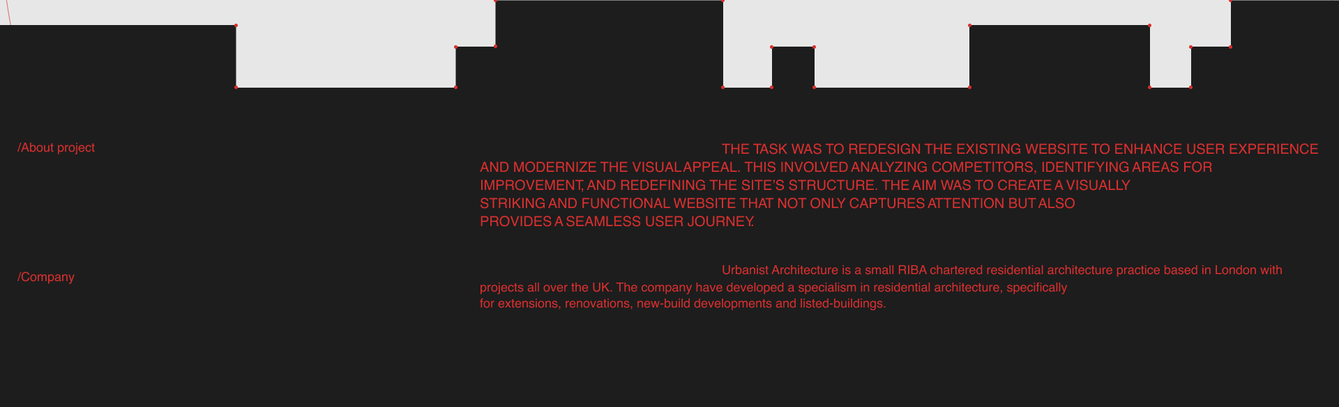 Urbanist Architecture | Corporate website — Изображение №2 — Интерфейсы, Брендинг на Dprofile