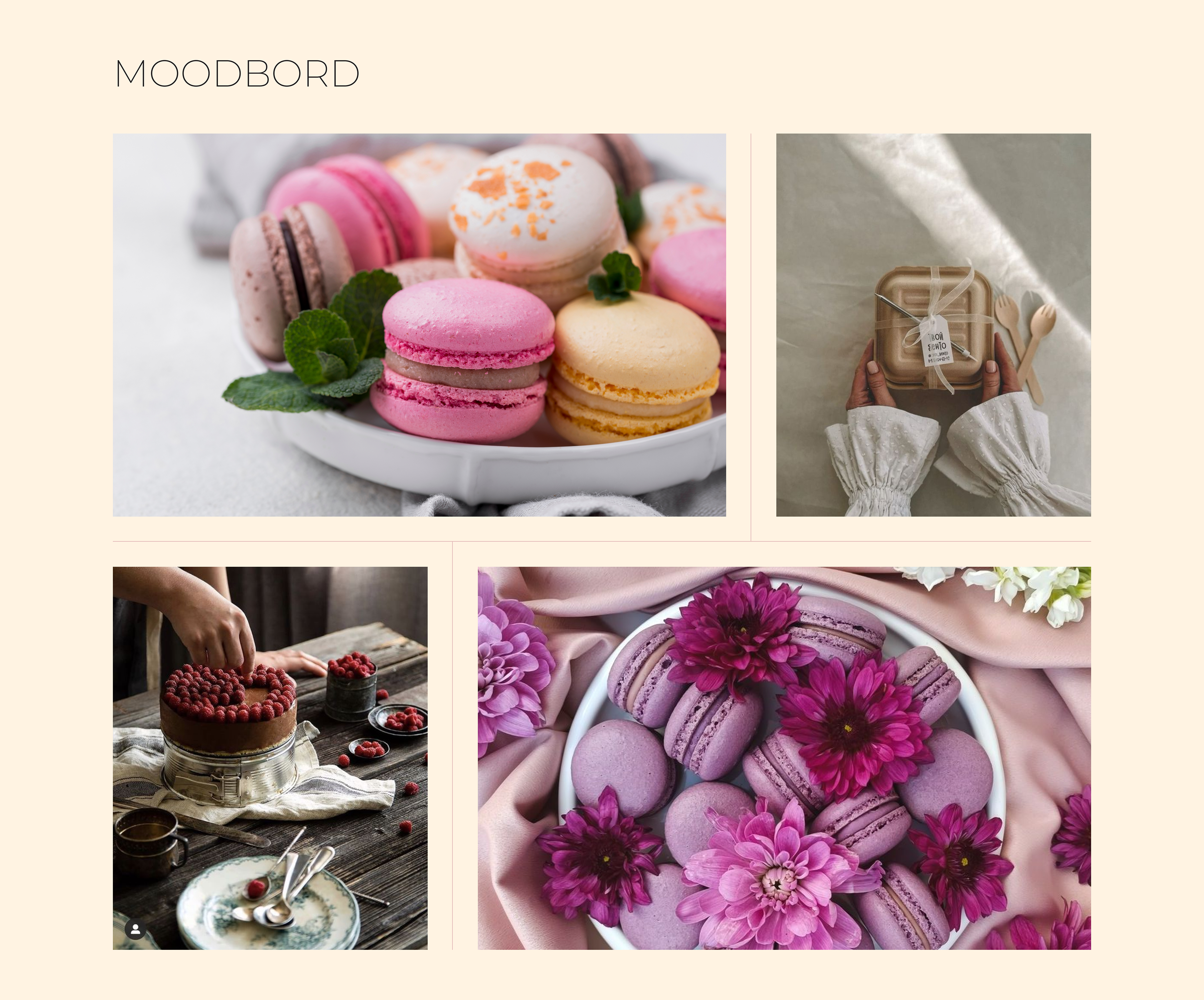 Многостраничный сайт для кондитерская "SECRET" — Изображение №3 — Интерфейсы, Брендинг на Dprofile