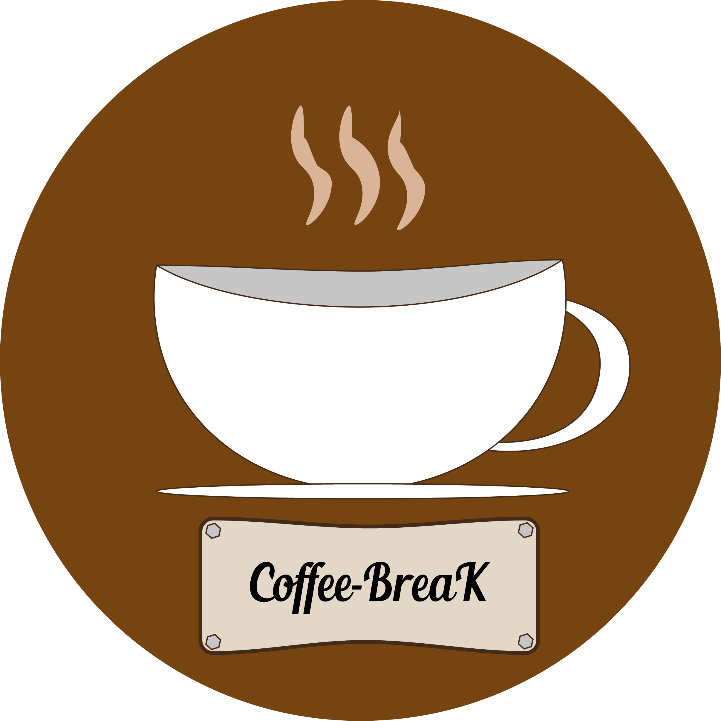 Логотип Для абстрактной кофейни. — Изображение №1 — Брендинг на Dprofile