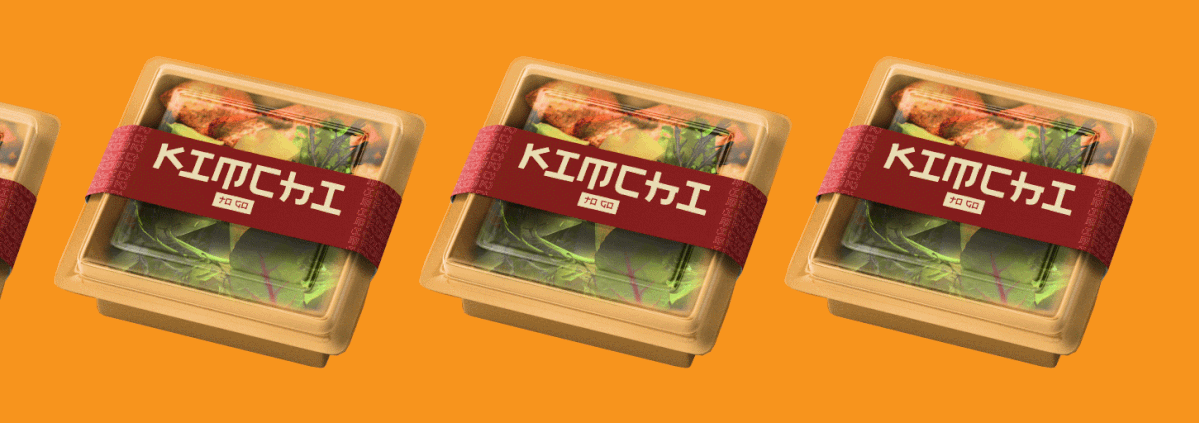 Упаковка для стритфуда «KIMCHI» — Изображение №4 — Брендинг на Dprofile