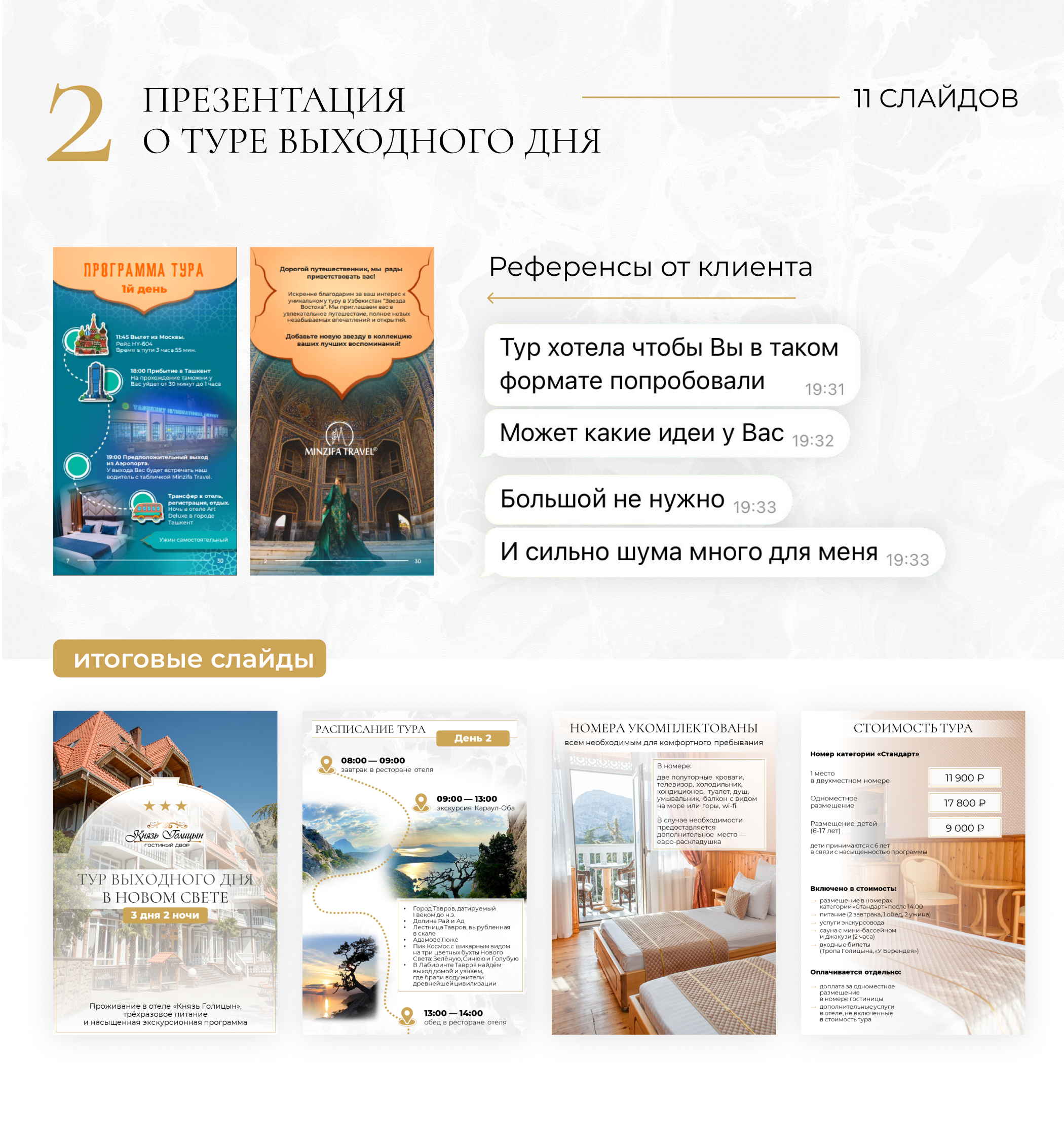 Вертикальные презентации для отеля — Изображение №3 — Маркетинг на Dprofile