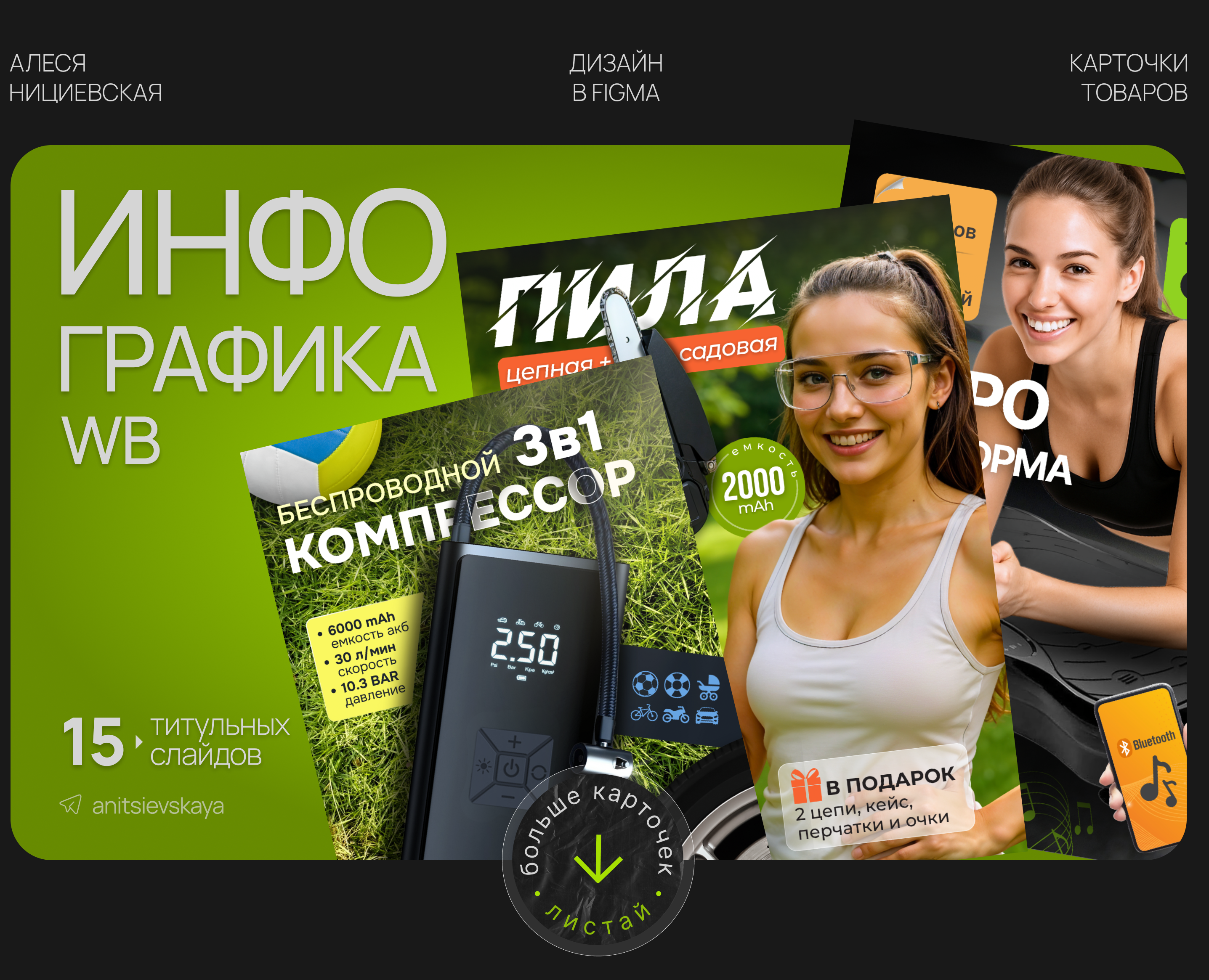 Дизайн карточки товара/Инфографика для маркетплейсов — Маркетинг на Dprofile