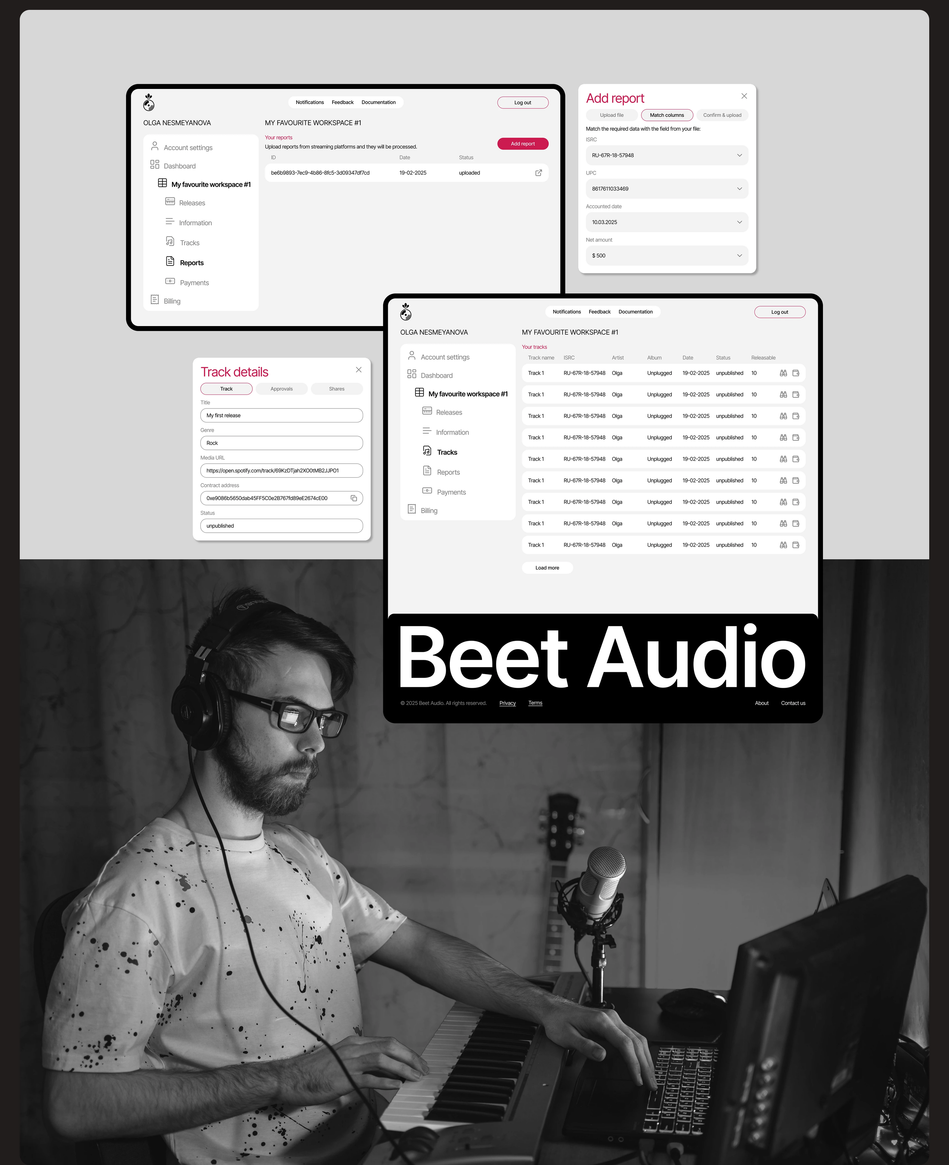 Beet Audio | Web service — Изображение №14 — Интерфейсы, Графика на Dprofile