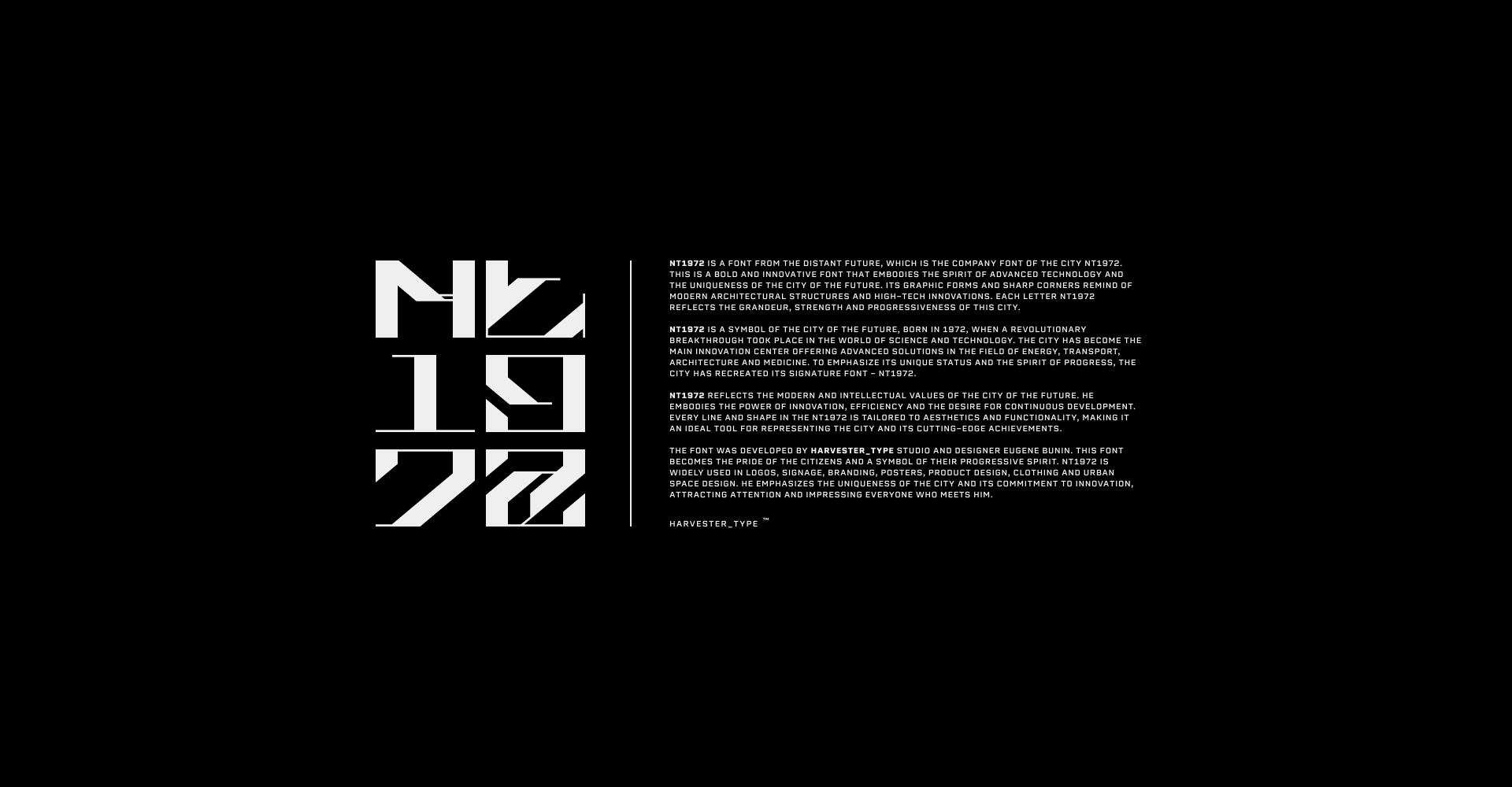 NT1972 | Font — Изображение №2 — Графика на Dprofile
