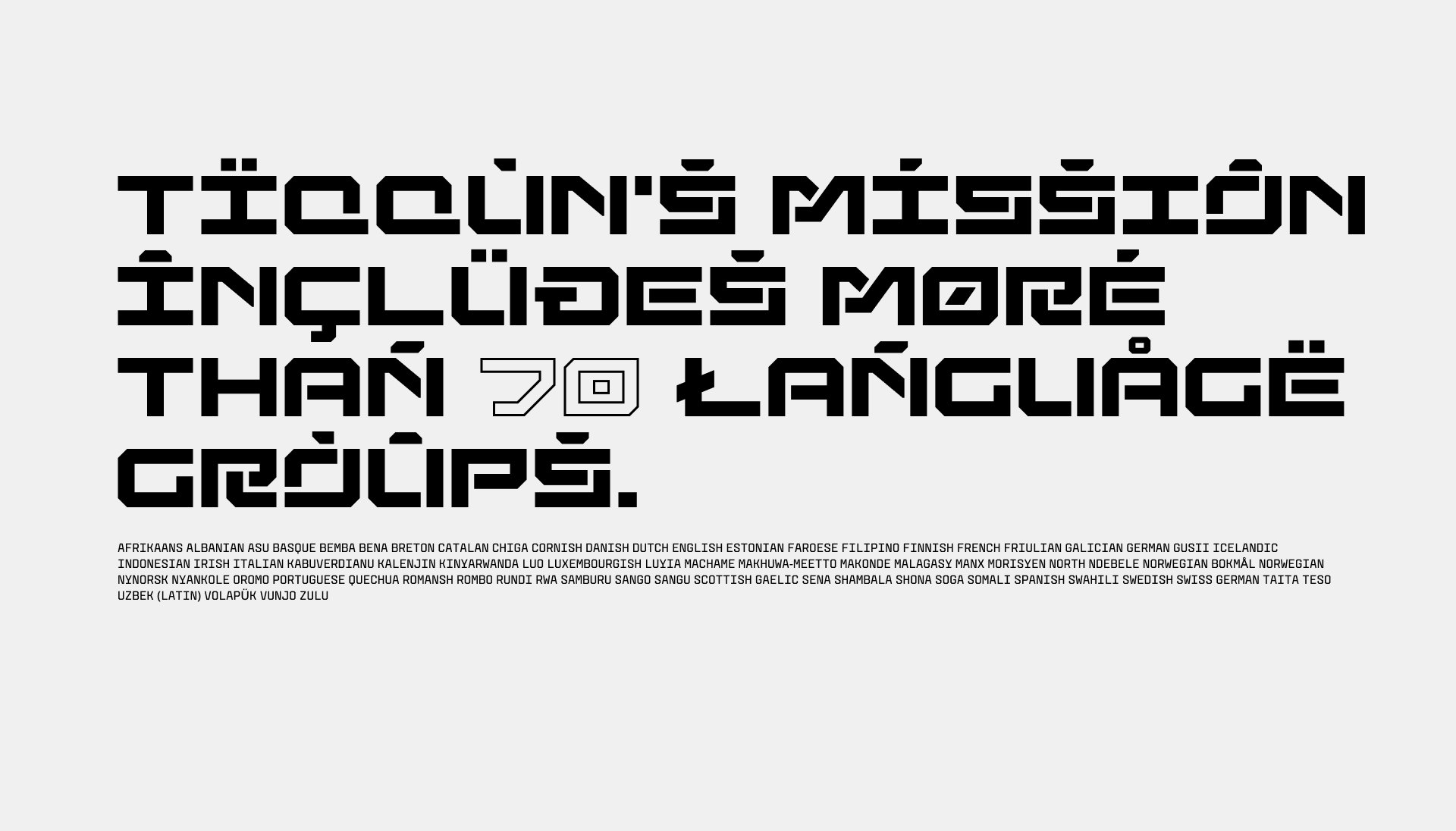 Tiqqun | Font — Изображение №5 — Брендинг, Графика на Dprofile