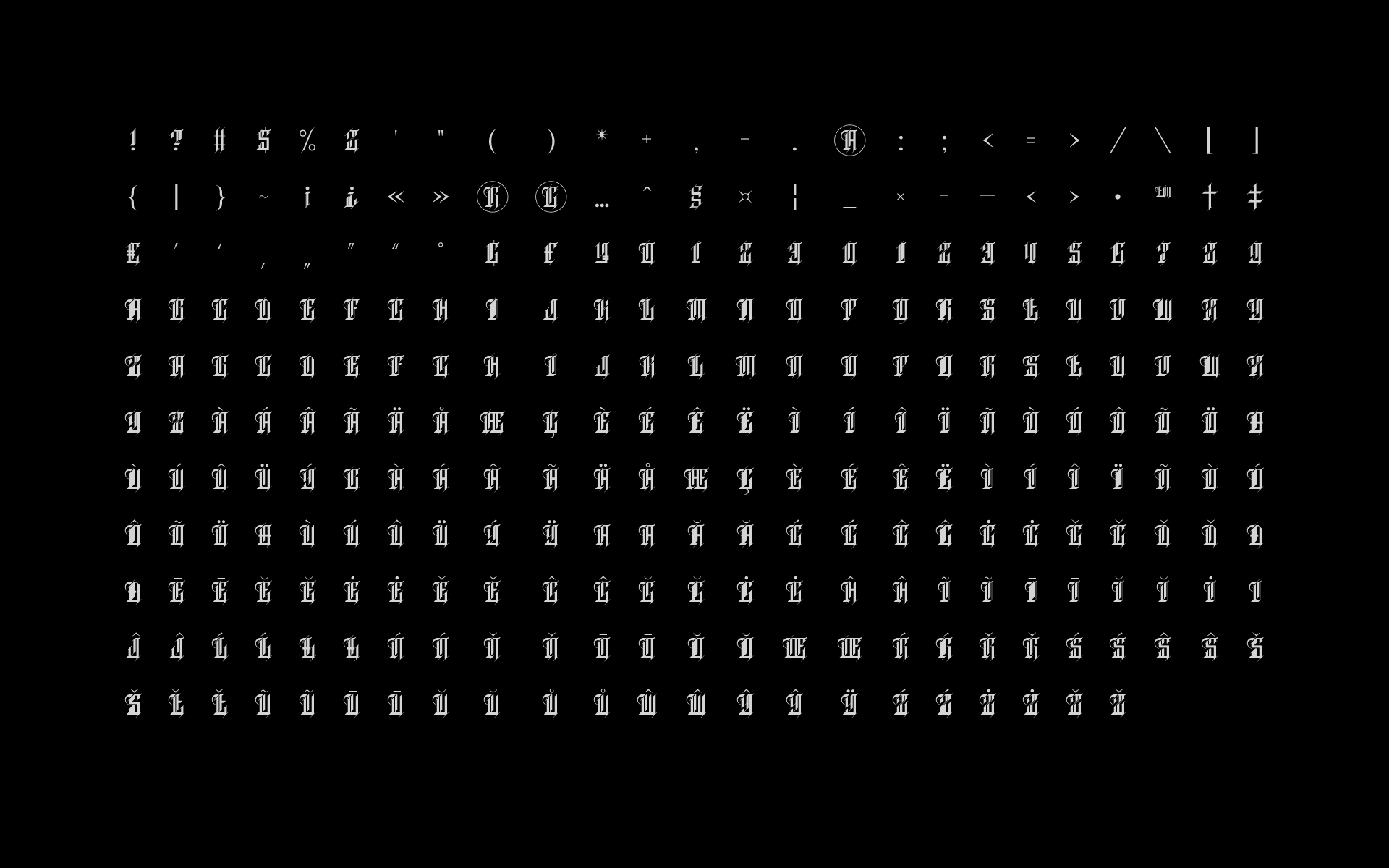Aeonus | Шрифт — Изображение №12 — Графика на Dprofile