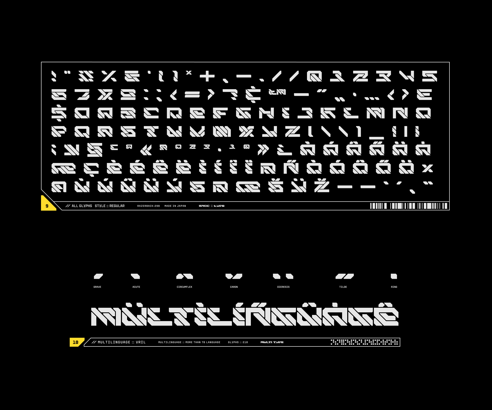 VRIL | TYPEFACE — Изображение №10 — Графика на Dprofile