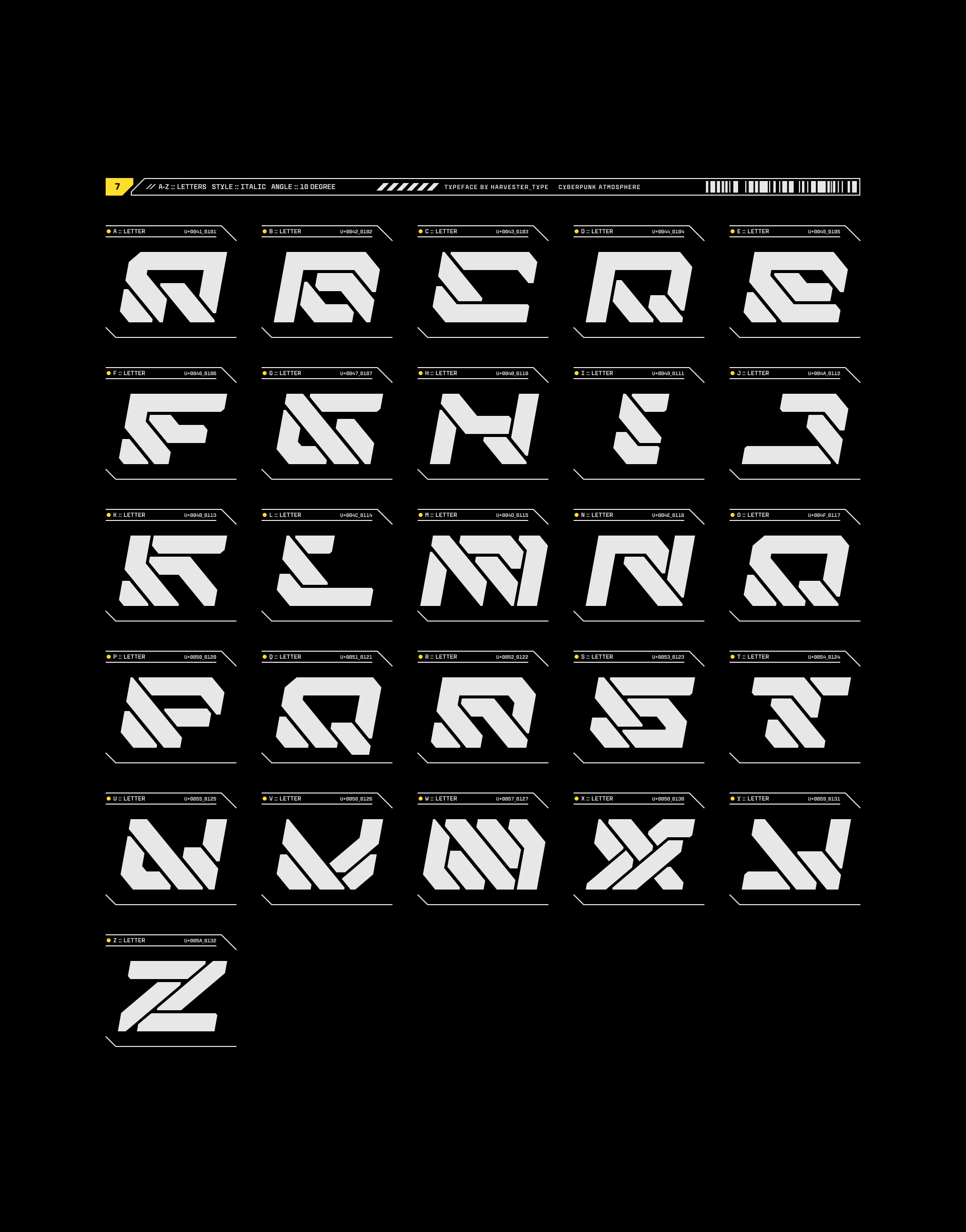 VRIL | TYPEFACE — Изображение №8 — Графика на Dprofile