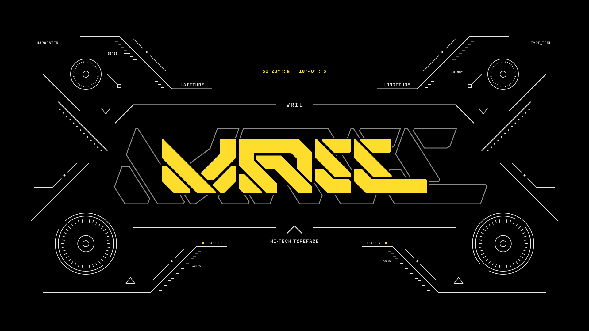 VRIL | TYPEFACE — Изображение №1 — Графика на Dprofile