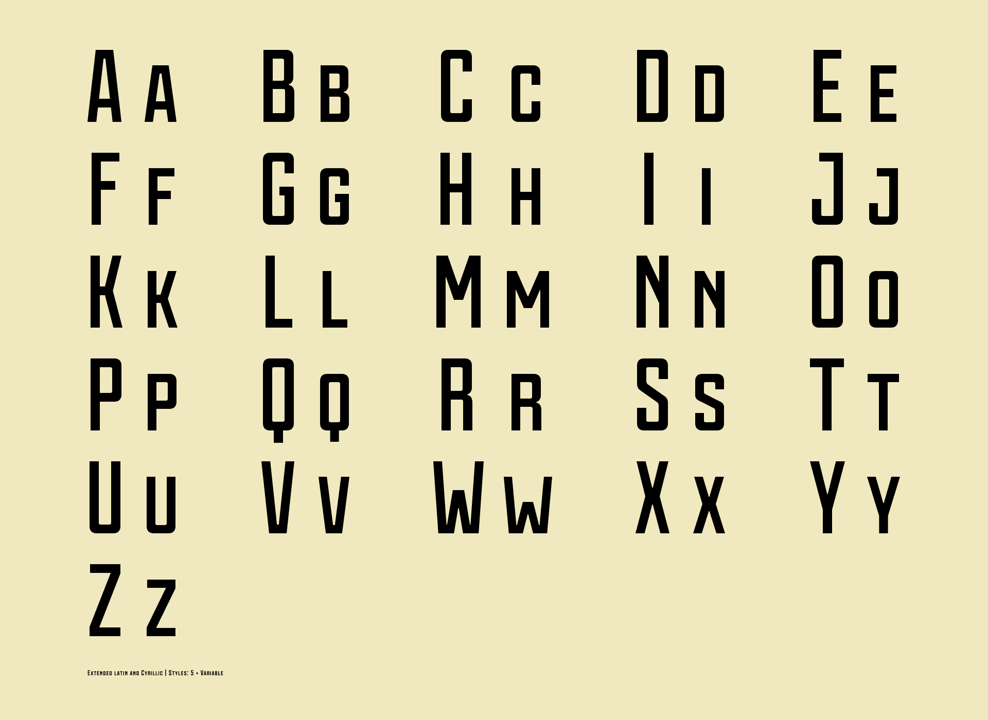Vavilov | Typeface — Изображение №5 — Брендинг, Графика на Dprofile