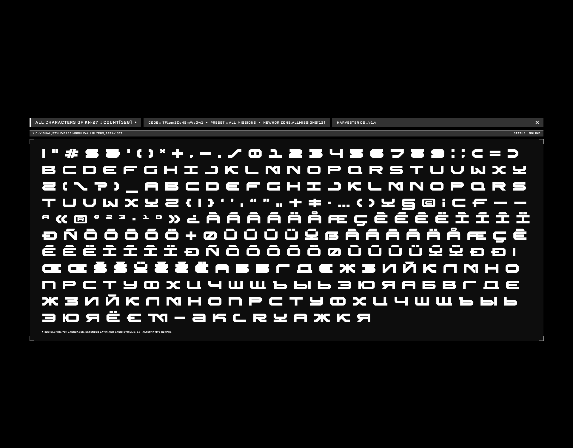 KN-27 | Font — Изображение №12 — Брендинг, Графика на Dprofile