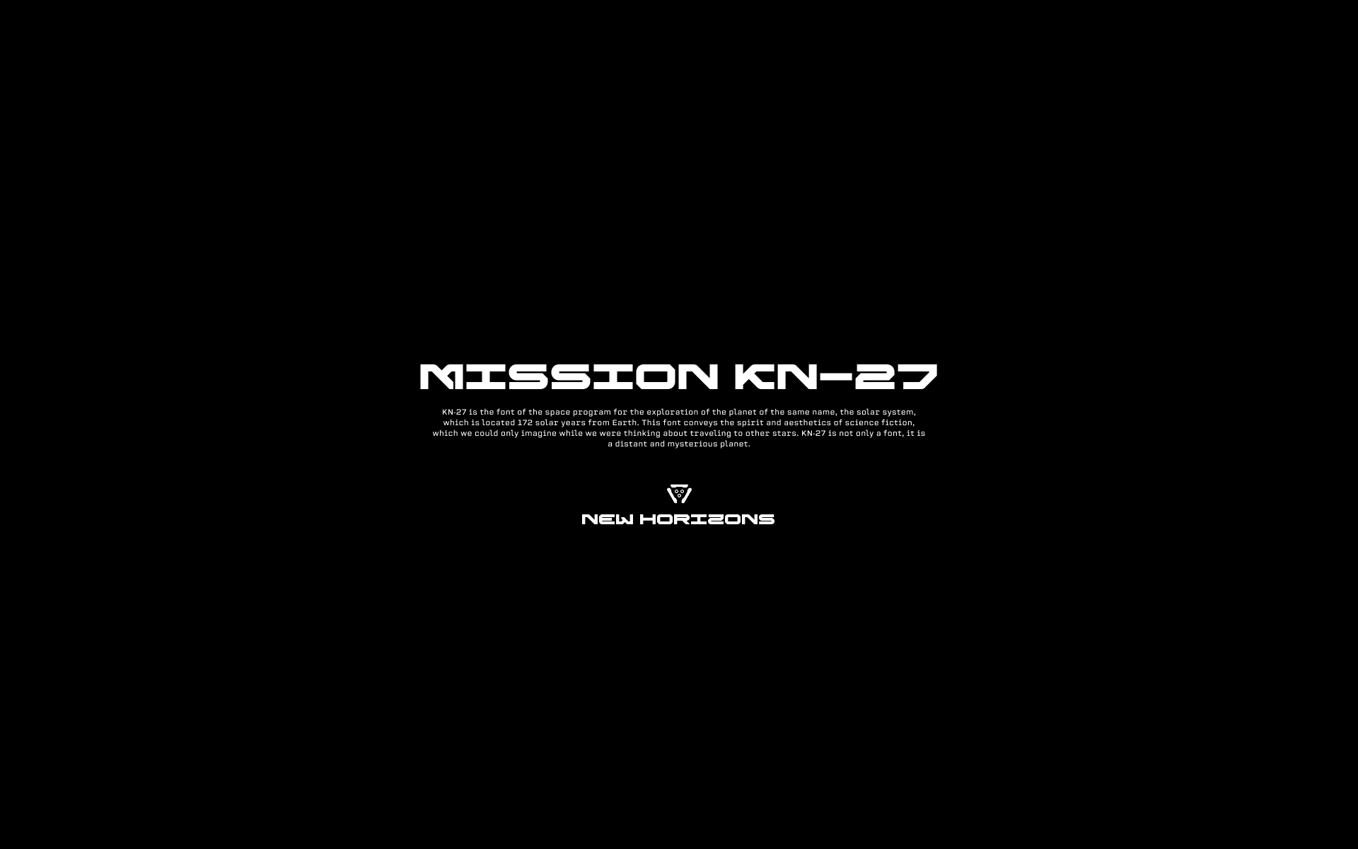 KN-27 | Font — Изображение №2 — Брендинг, Графика на Dprofile