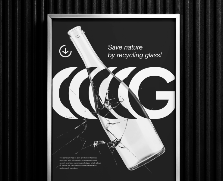 Glass Factory / Brand Identity на Dprofile
