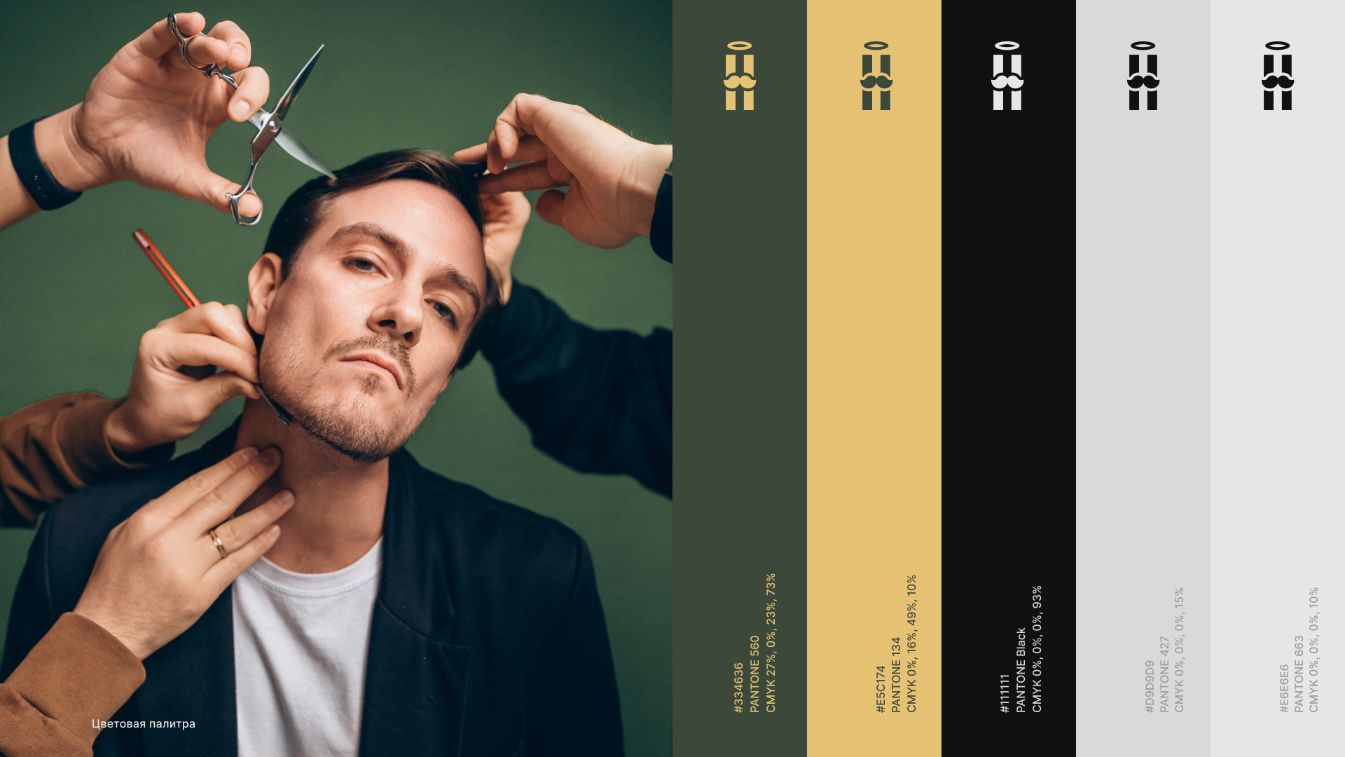 Barbershop / branding — Изображение №5 — Брендинг на Dprofile