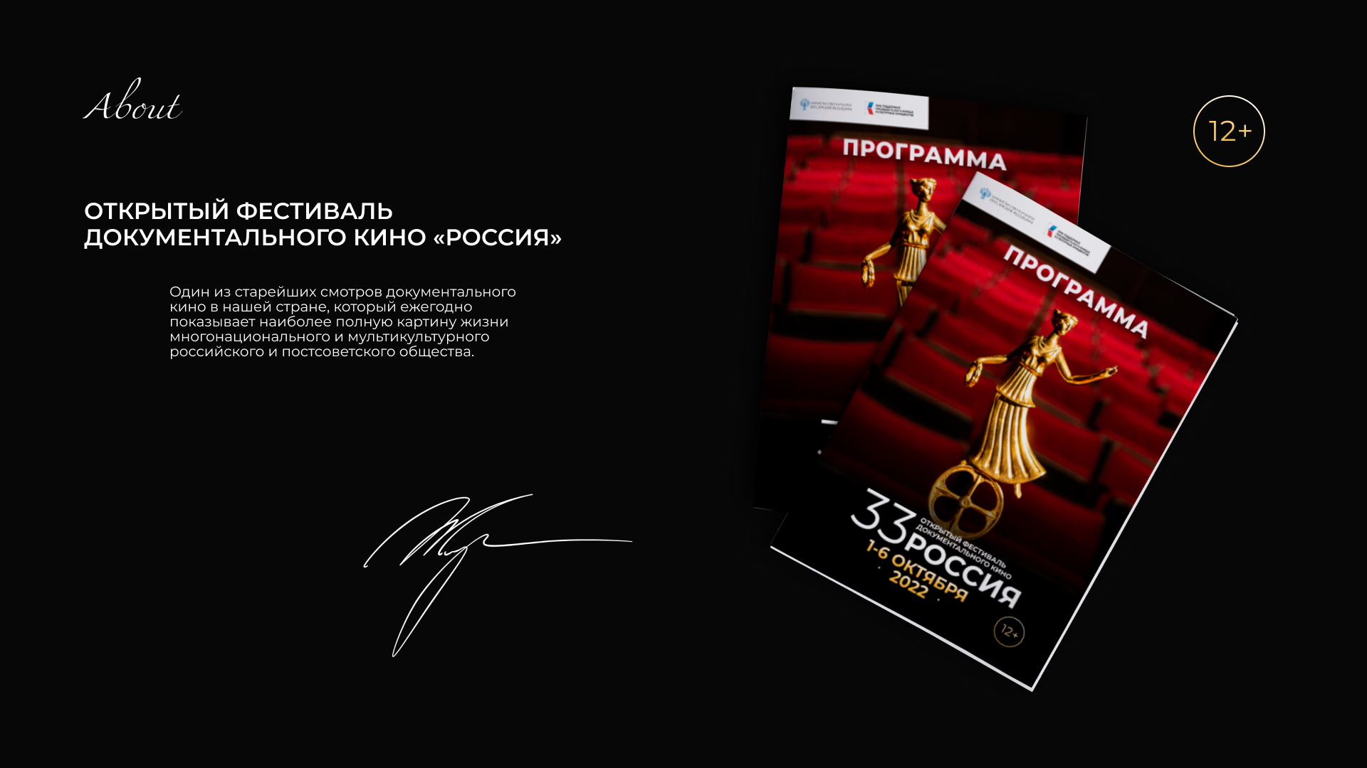 Film Festival / Branding — Изображение №2 — Брендинг, Графика на Dprofile