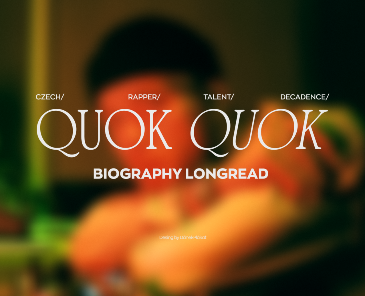 Biography longread: QUOK КУОК — Графика на Dprofile