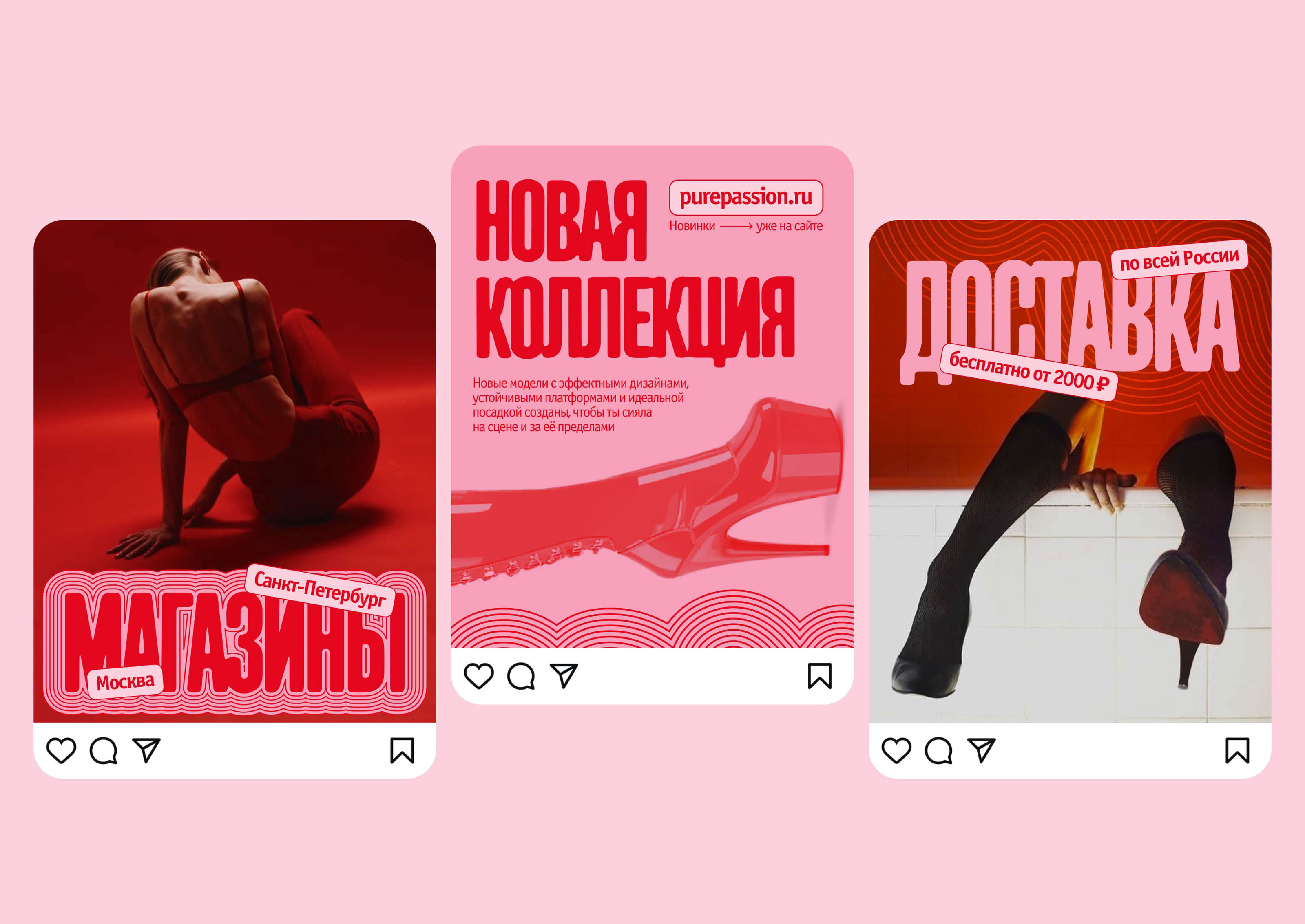 Ребрендинг магазина «Pure Passion» — Изображение №9 — Брендинг на Dprofile