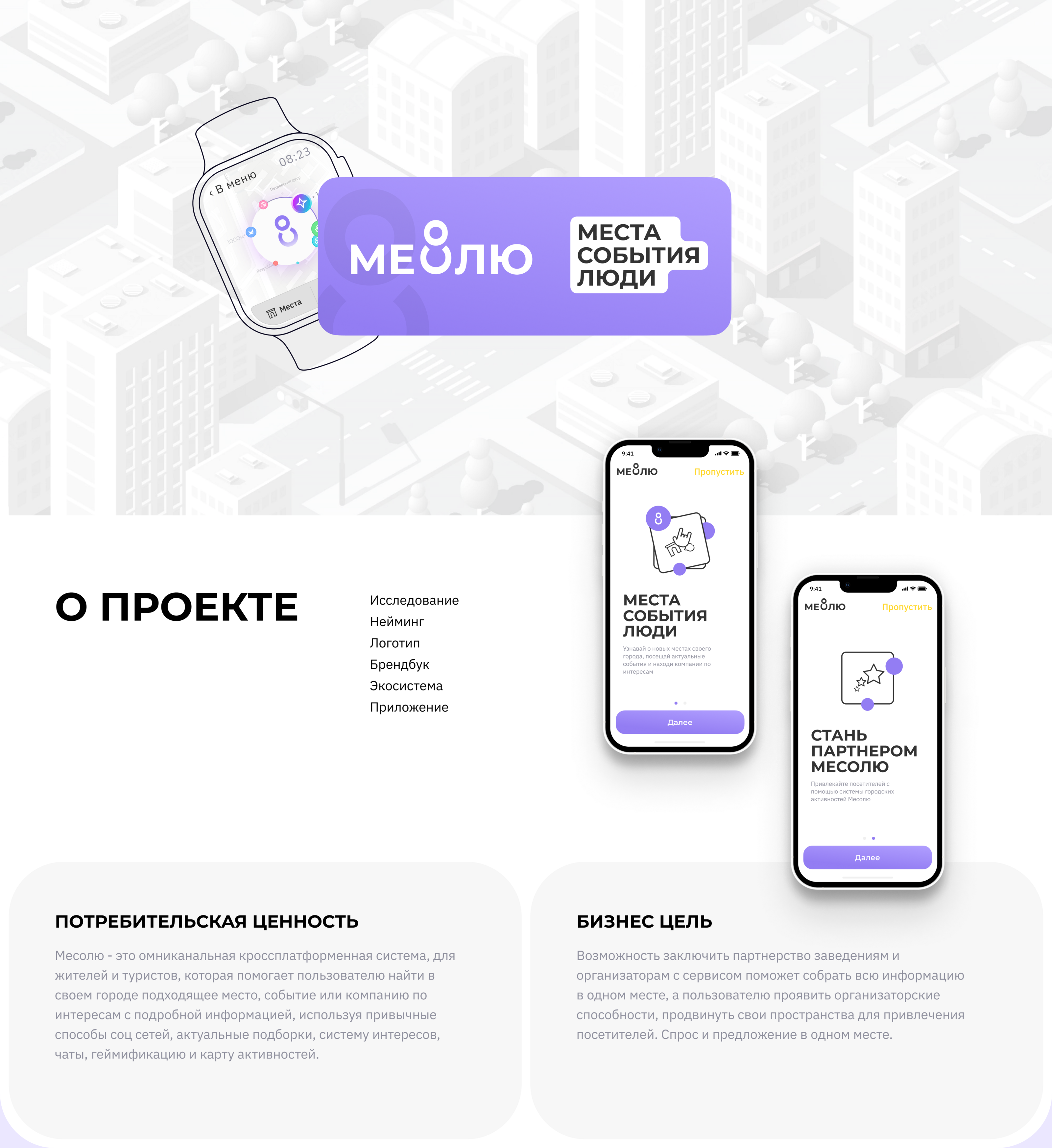 Mesolu | UI/UX | Brand id | App — Изображение №1 — Интерфейсы, Брендинг на Dprofile