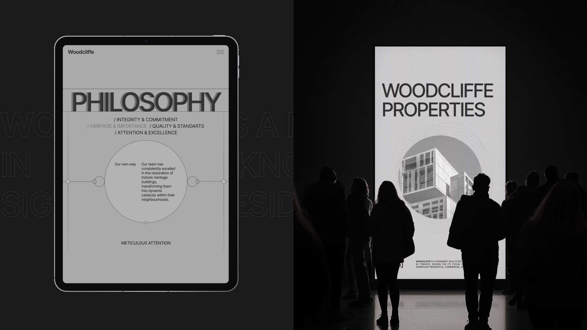 WOODCLIFFE | redesign concept — Изображение №11 — Интерфейсы на Dprofile