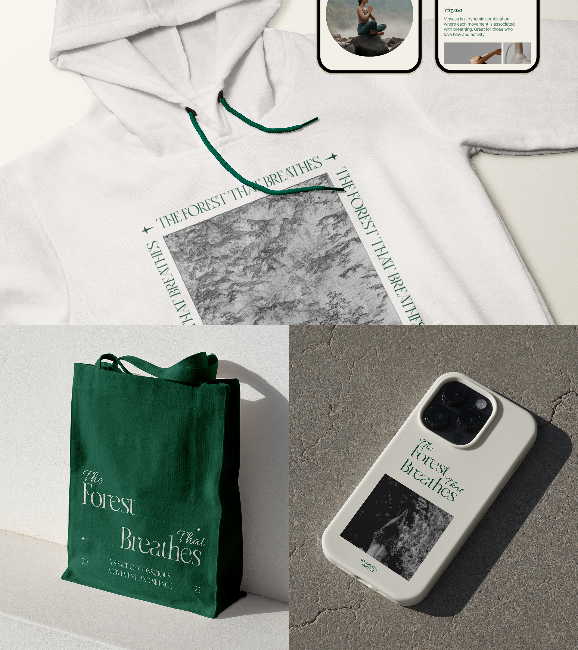 The Forest That Breathes | yoga studio design concept — Изображение №9 — Интерфейсы на Dprofile