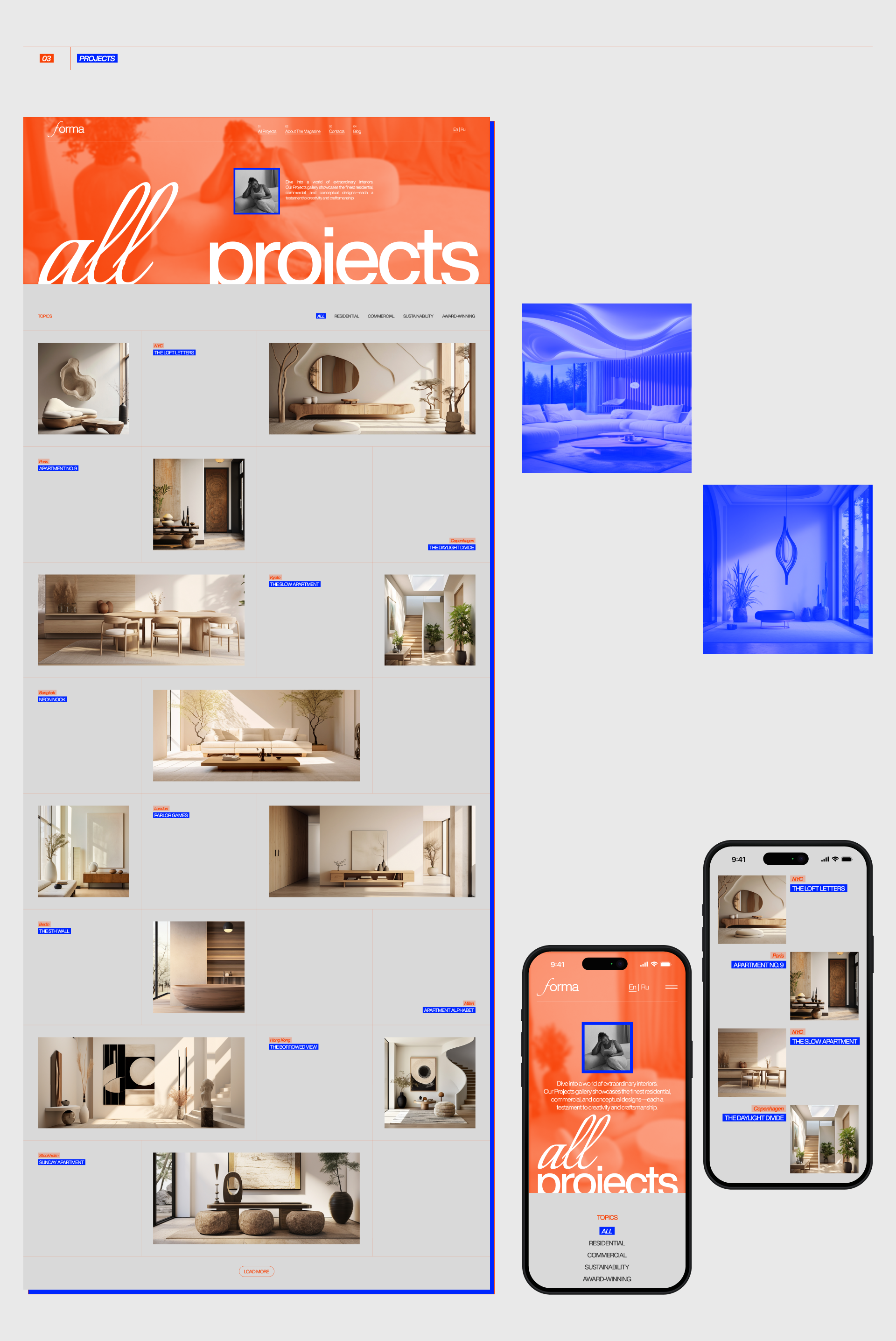 Forma | web design concept — Изображение №10 — Интерфейсы на Dprofile