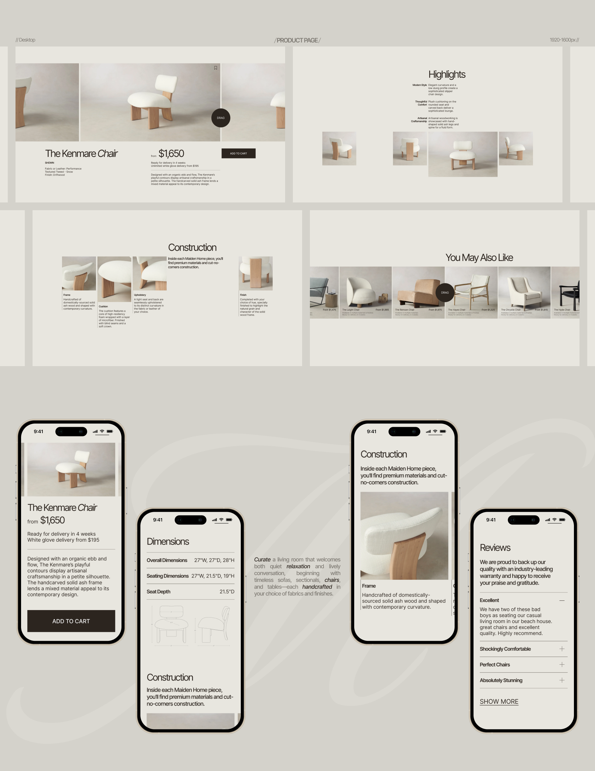 MAIDEN HOME | redesign concept — Изображение №11 — Интерфейсы на Dprofile