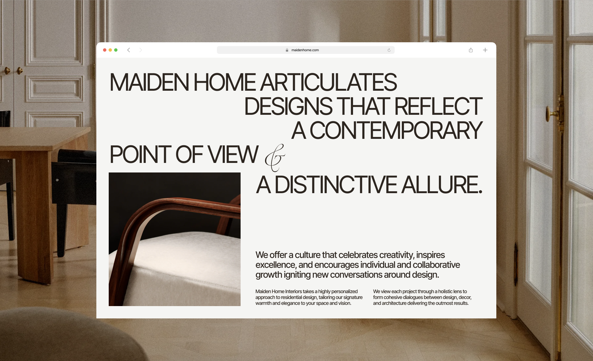 MAIDEN HOME | redesign concept — Изображение №4 — Интерфейсы на Dprofile