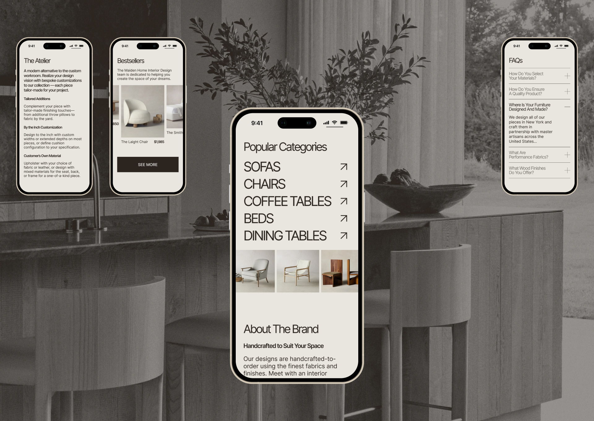 MAIDEN HOME | redesign concept — Изображение №6 — Интерфейсы на Dprofile