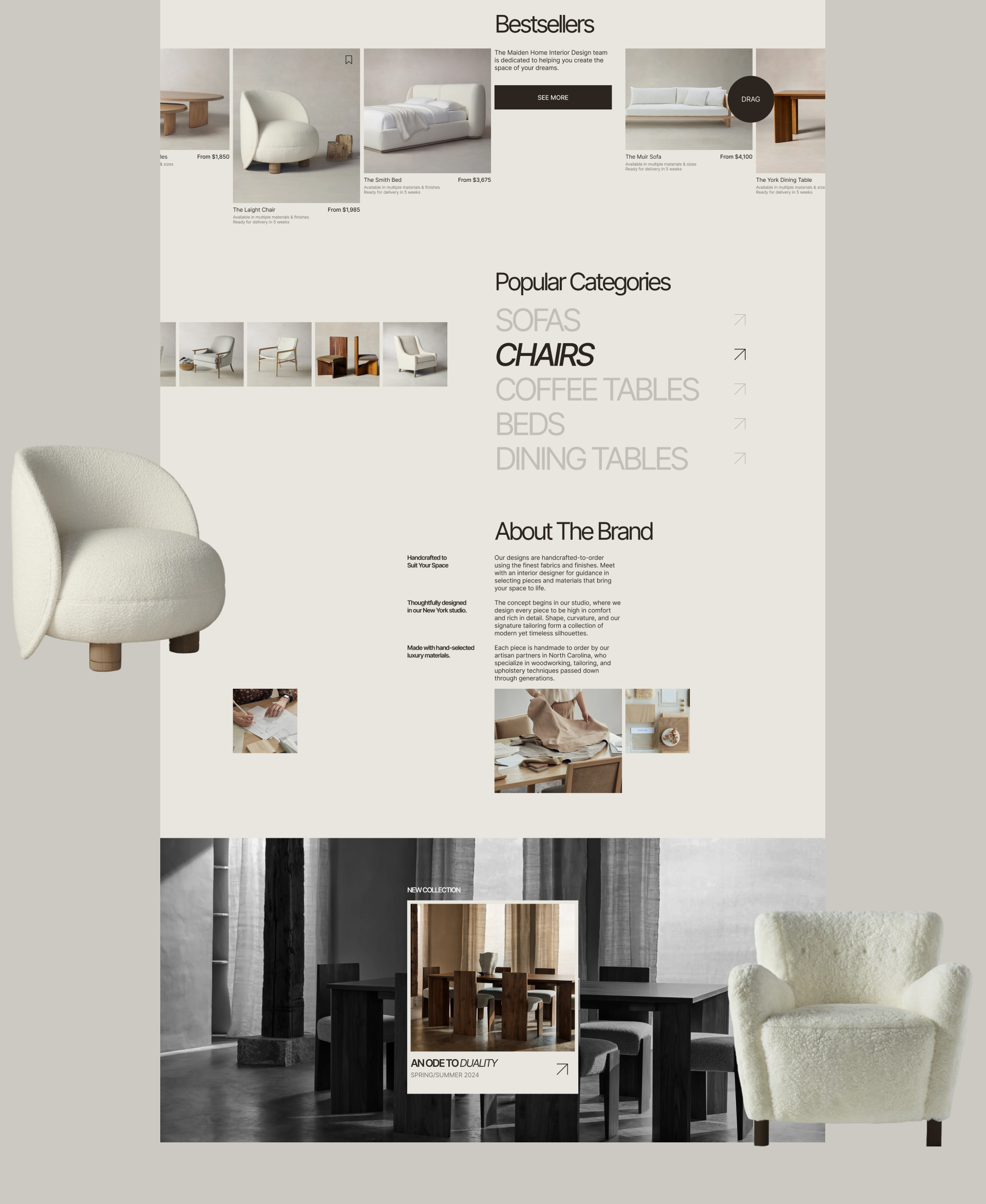 MAIDEN HOME | redesign concept — Изображение №3 — Интерфейсы на Dprofile