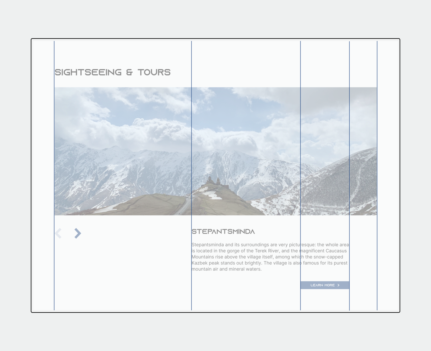 GUDAURI SKI RESORT | website redesign concept conse — Изображение №7 — Интерфейсы на Dprofile