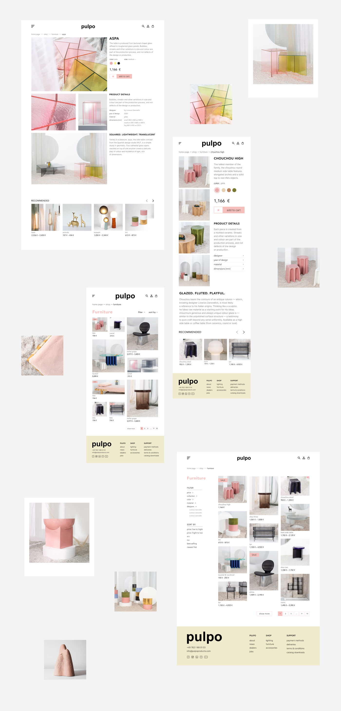 PULPO | e-commerce redesign concept — Изображение №8 — Интерфейсы на Dprofile