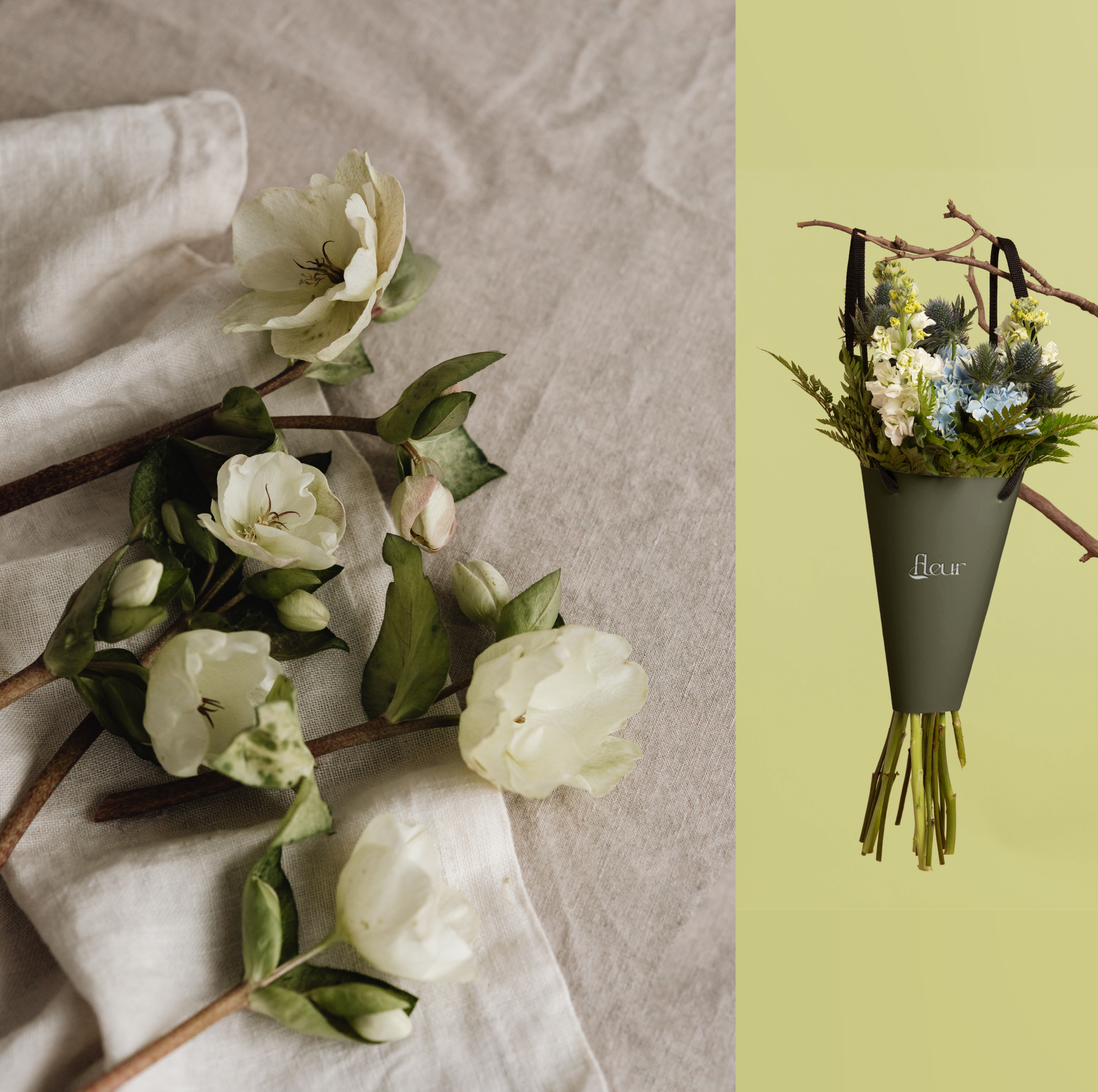 fleur / identity for a flower studio / студия цветов — Изображение №9 — Брендинг на Dprofile