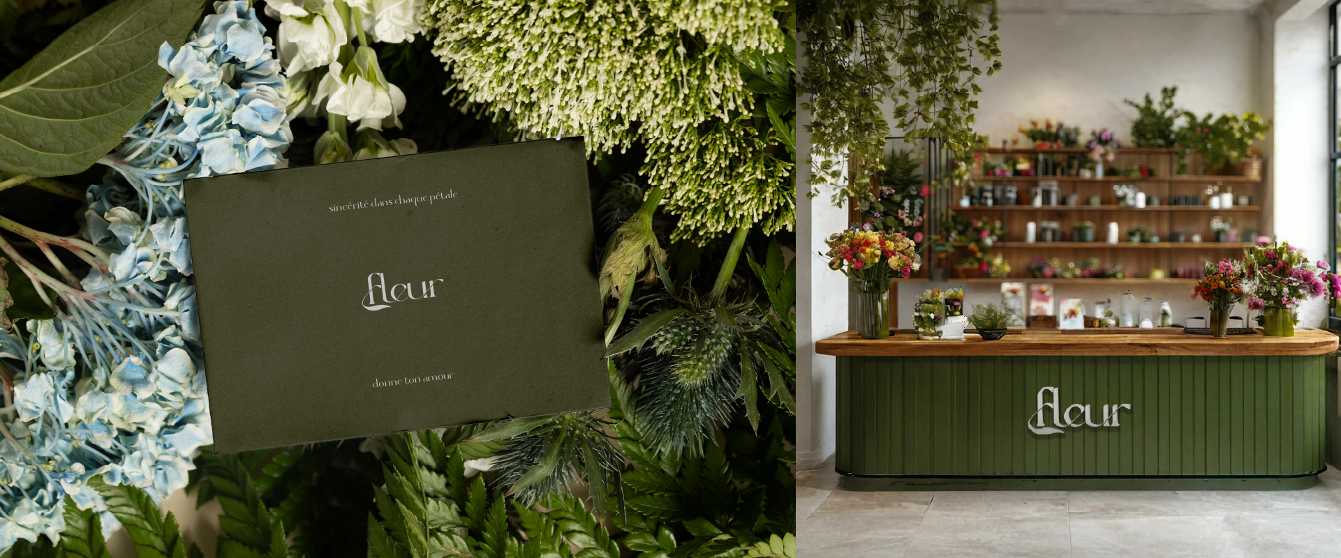 fleur / identity for a flower studio / студия цветов — Изображение №3 — Брендинг на Dprofile