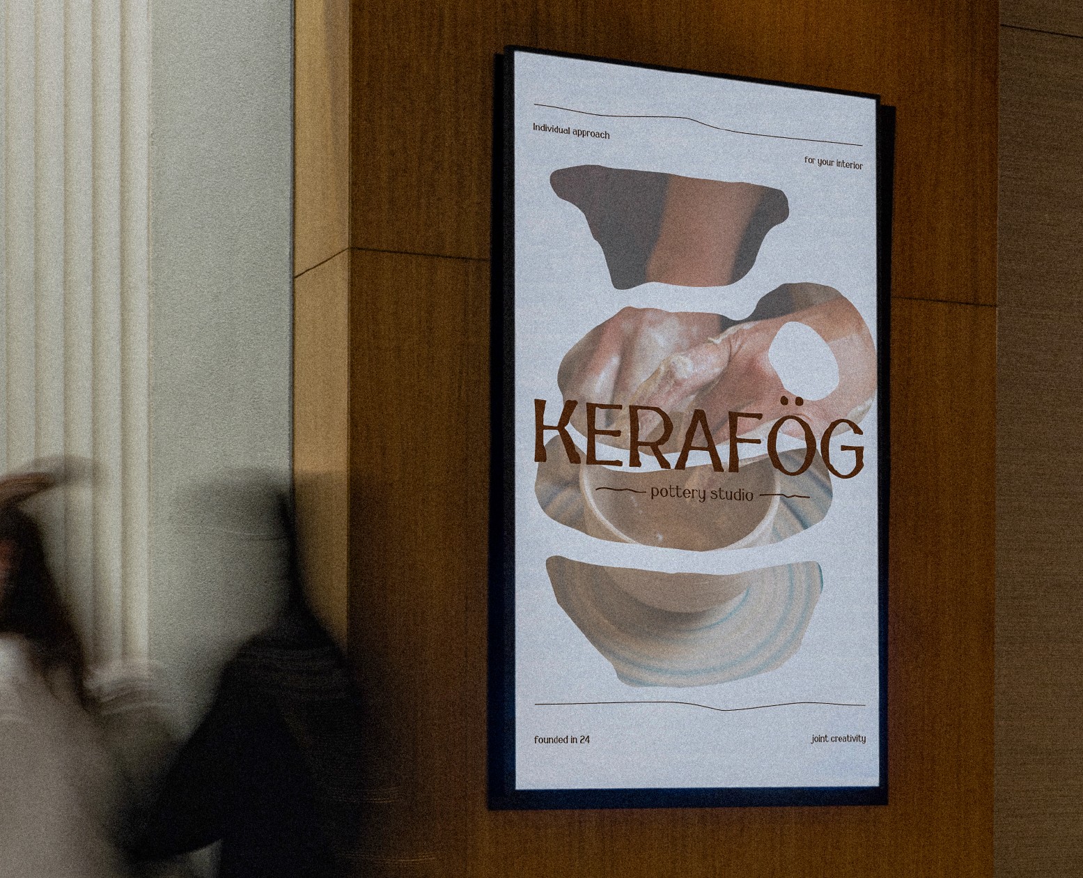 KERAFÖG/identity for a ceramics studio/студия керамики — Брендинг на Dprofile