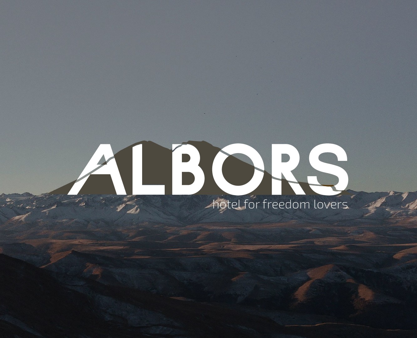 ALBORS | Фирменный стиль для отеля в горах — Брендинг на Dprofile