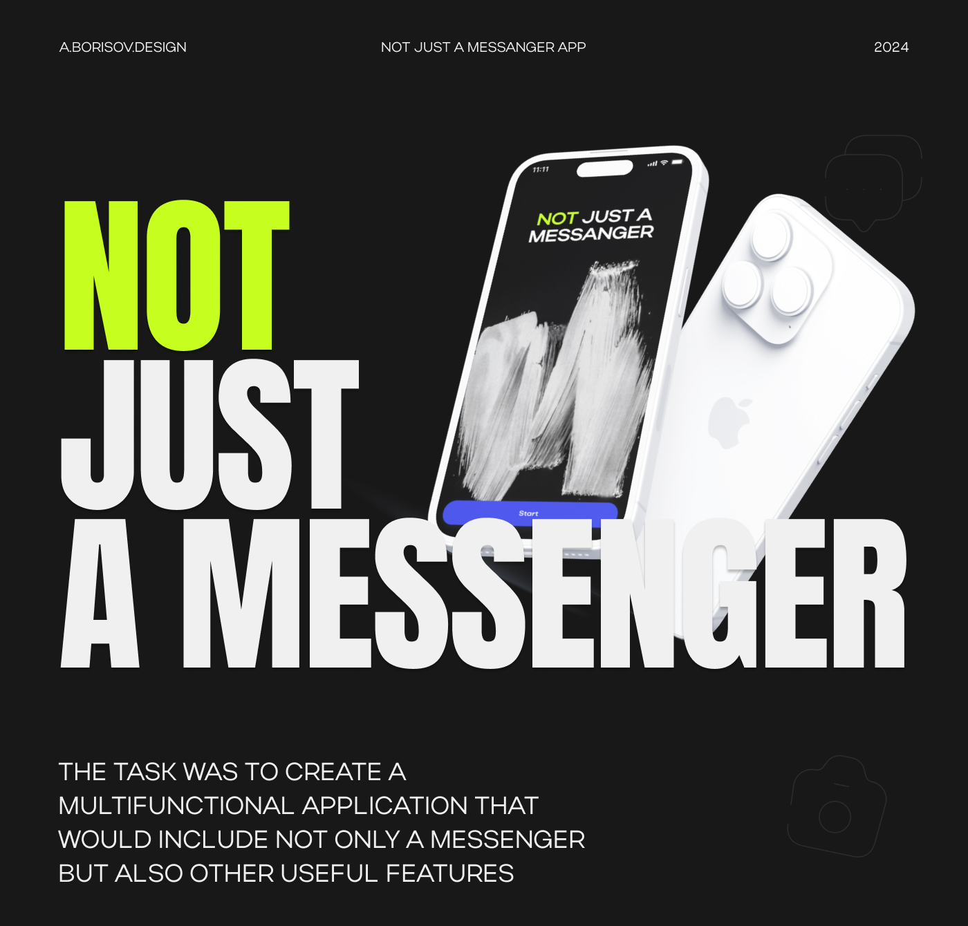 Not just a messenger — Изображение №1 — Интерфейсы на Dprofile