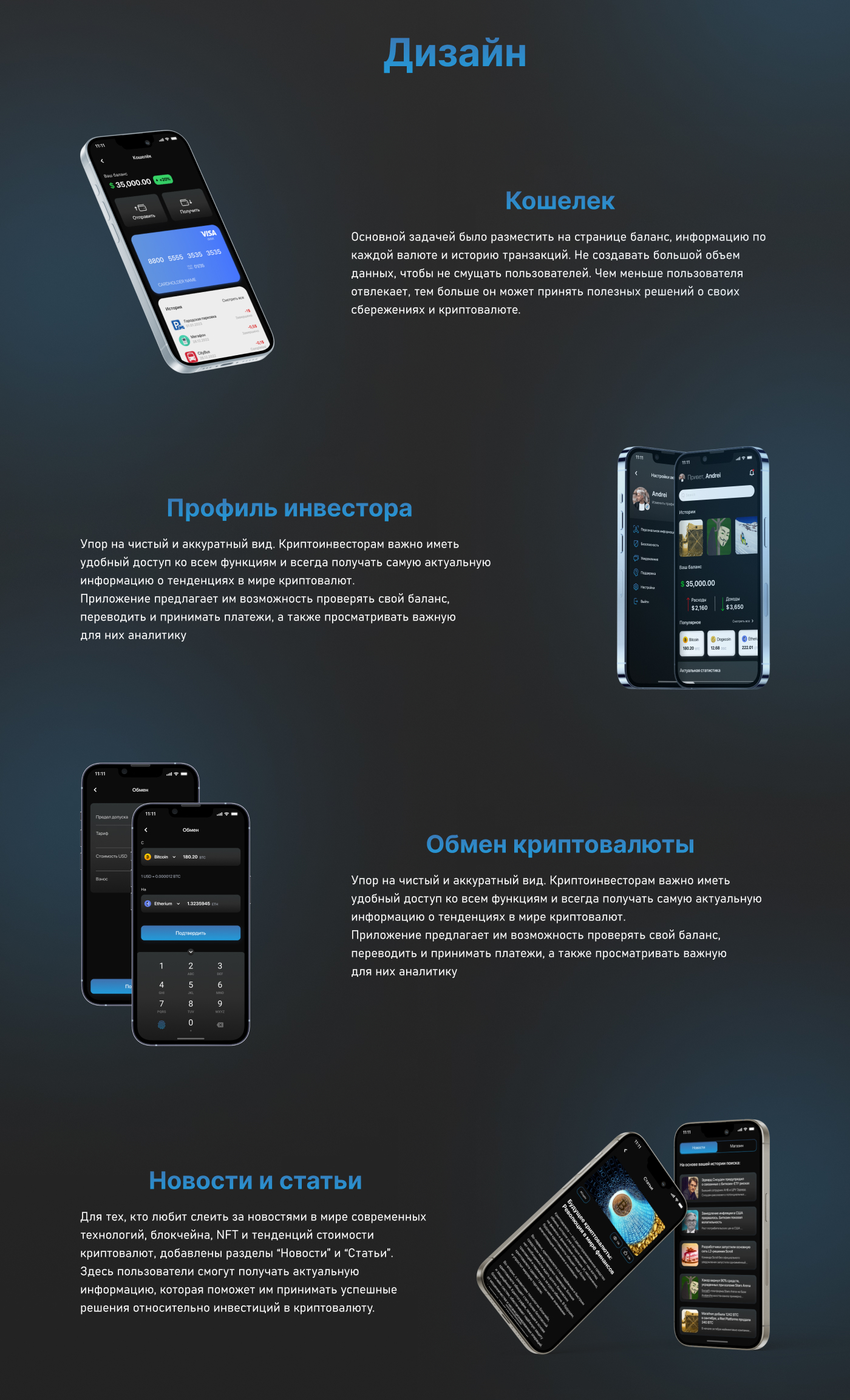 Криптокошелёк — Изображение №6 — Интерфейсы на Dprofile