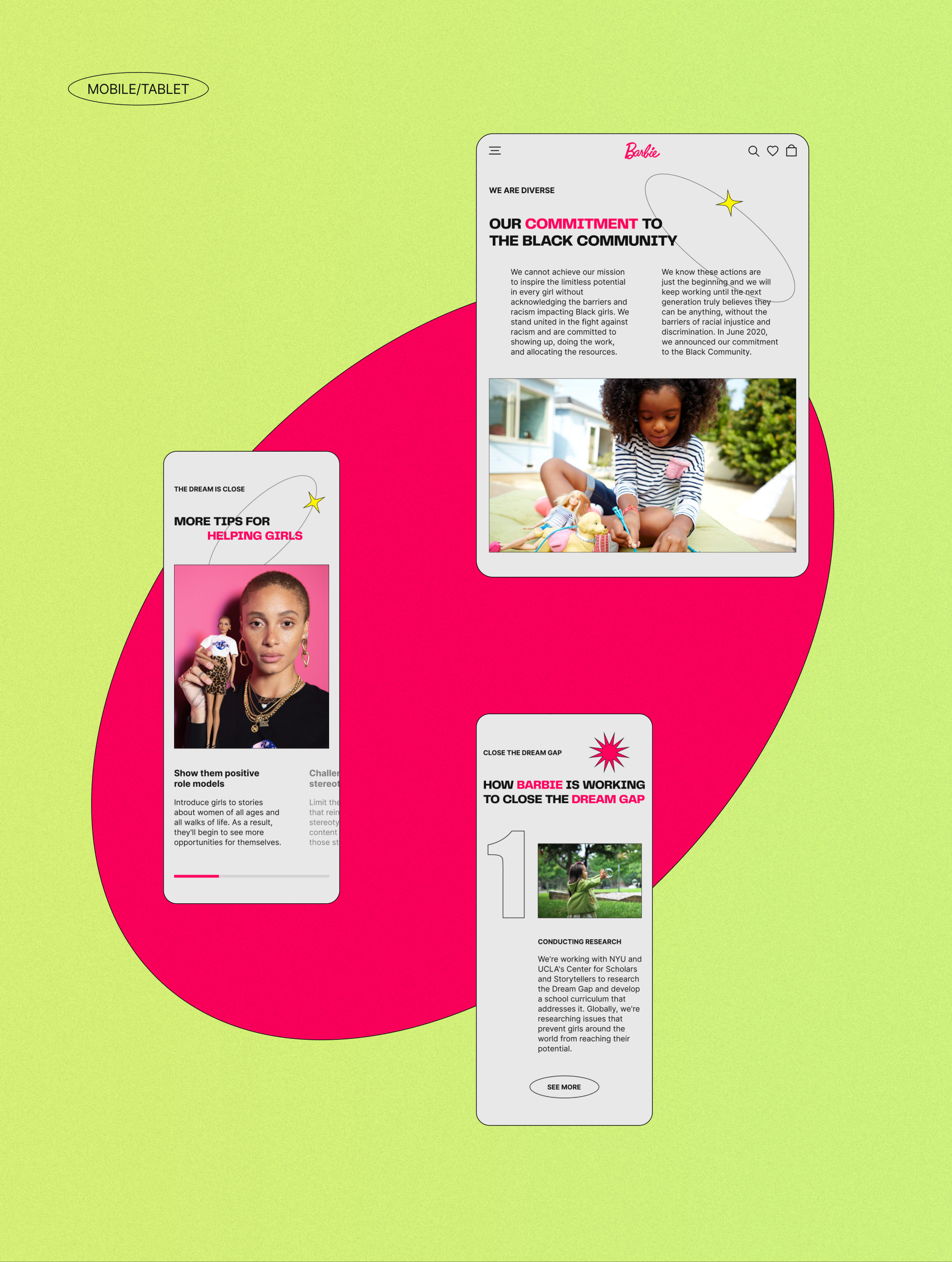Barbie — Изображение №22 — Интерфейсы, Графика на Dprofile