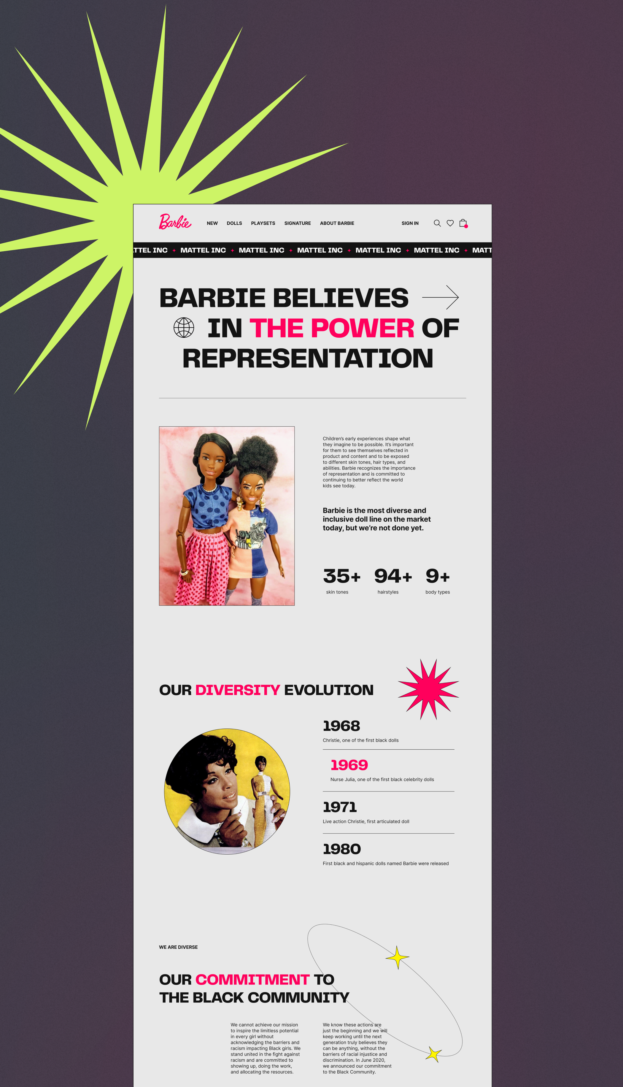 Barbie — Изображение №14 — Интерфейсы, Графика на Dprofile