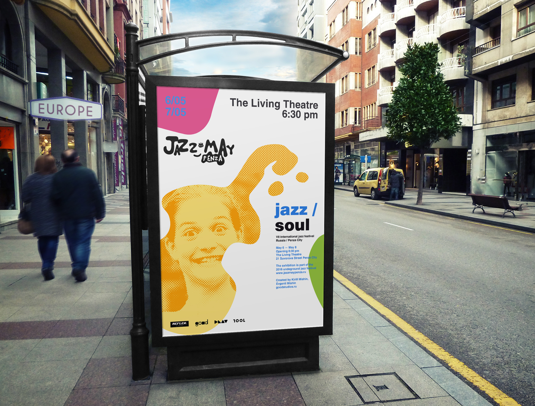 Айдентика джазового фестиваля JAZZ MAY — Изображение №6 — Брендинг на Dprofile