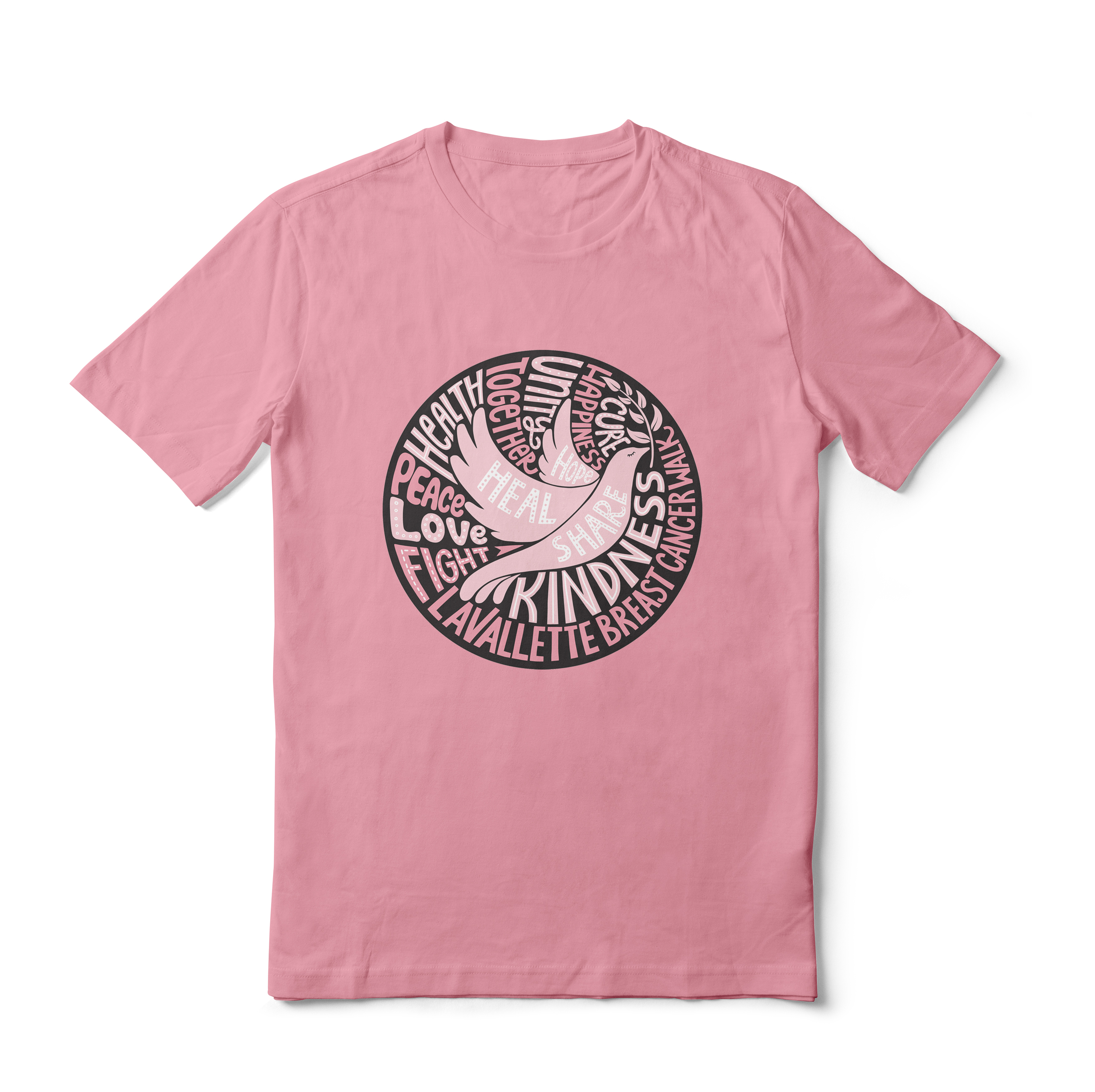 Эмблема для Lavalette Breast Cancer Walk — Изображение №2 — Брендинг, Графика на Dprofile