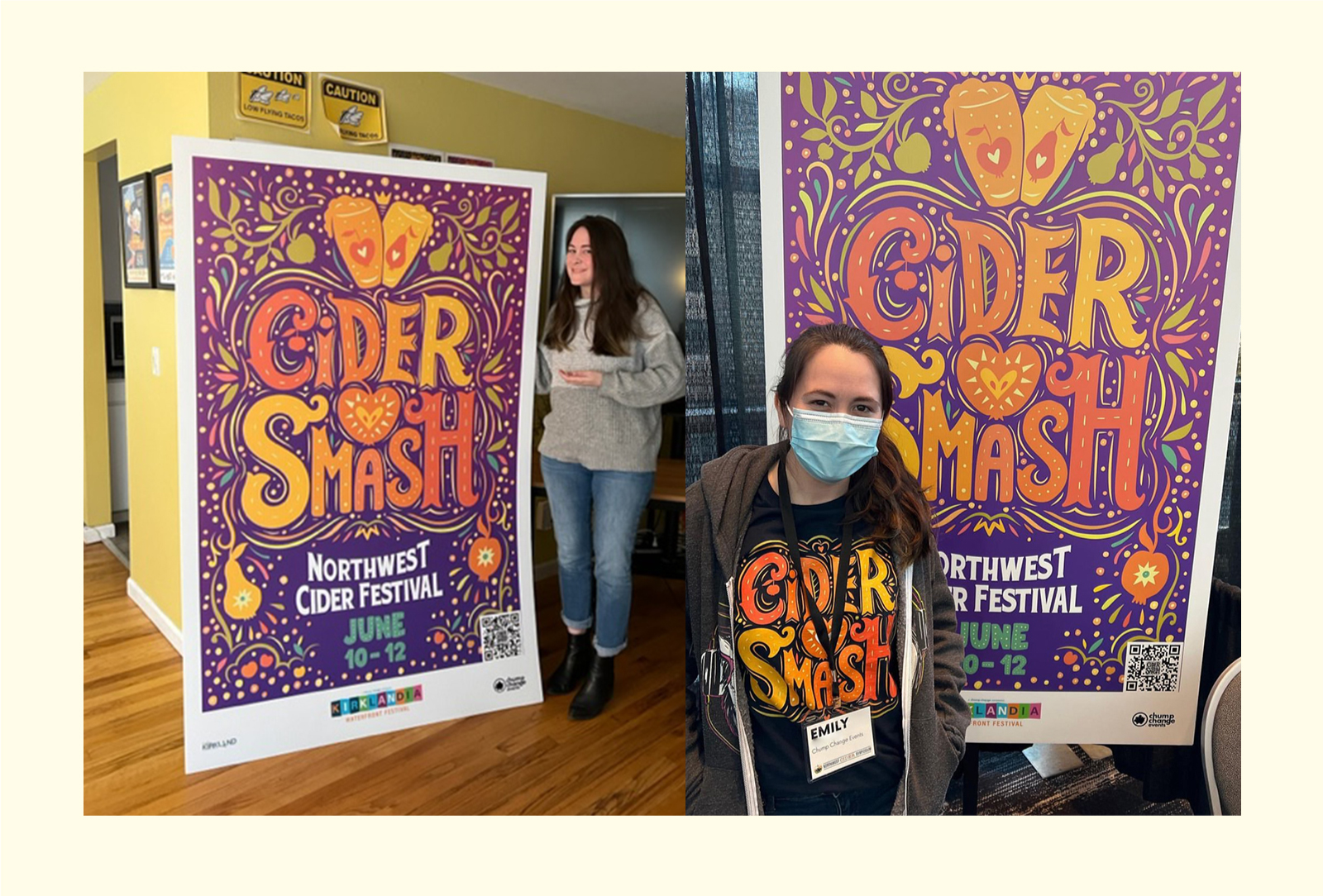 Леттеринг лого для фестиваля сидра — Изображение №5 — Брендинг, Графика на Dprofile