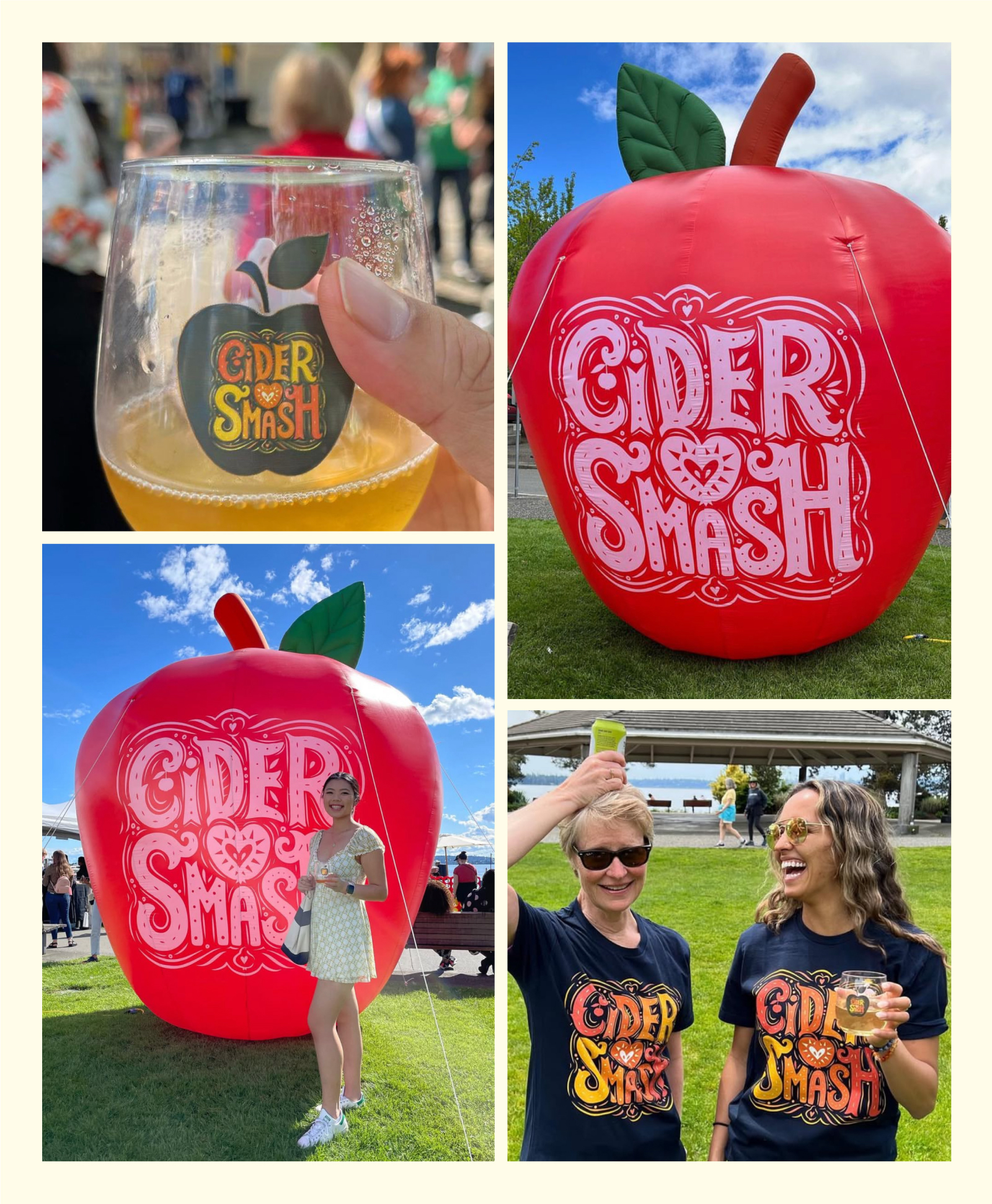 Леттеринг лого для фестиваля сидра — Изображение №3 — Брендинг, Графика на Dprofile