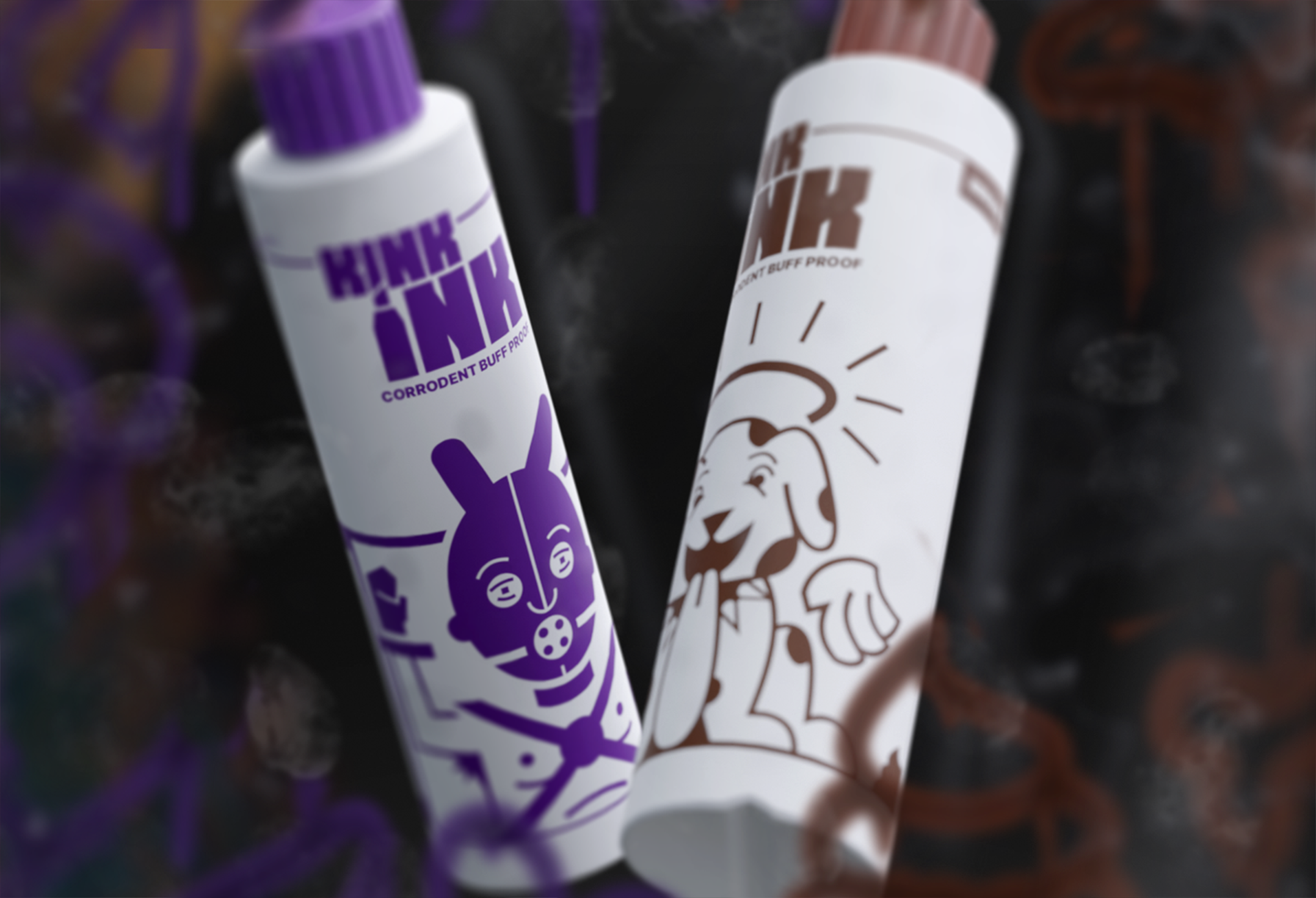 Kink Ink Bottle Design — Изображение №13 — Брендинг, Иллюстрация на Dprofile