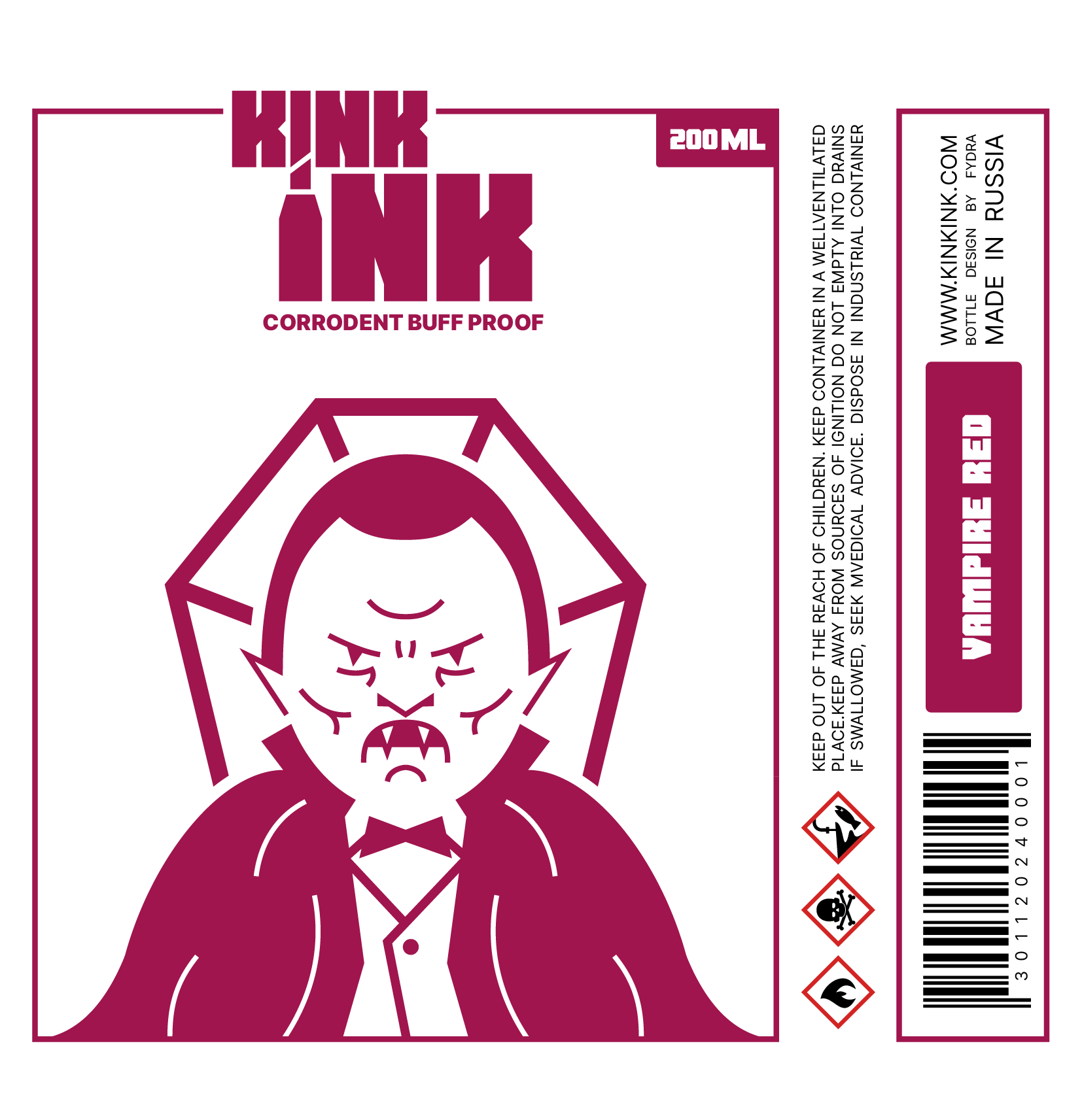 Kink Ink Bottle Design — Изображение №12 — Брендинг, Иллюстрация на Dprofile