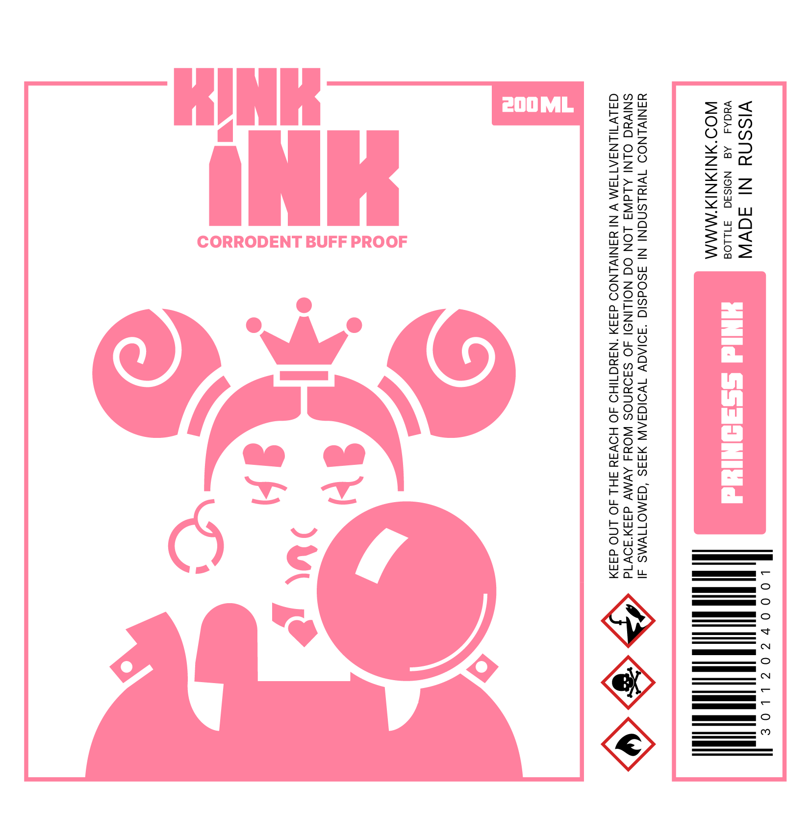 Kink Ink Bottle Design — Изображение №10 — Брендинг, Иллюстрация на Dprofile