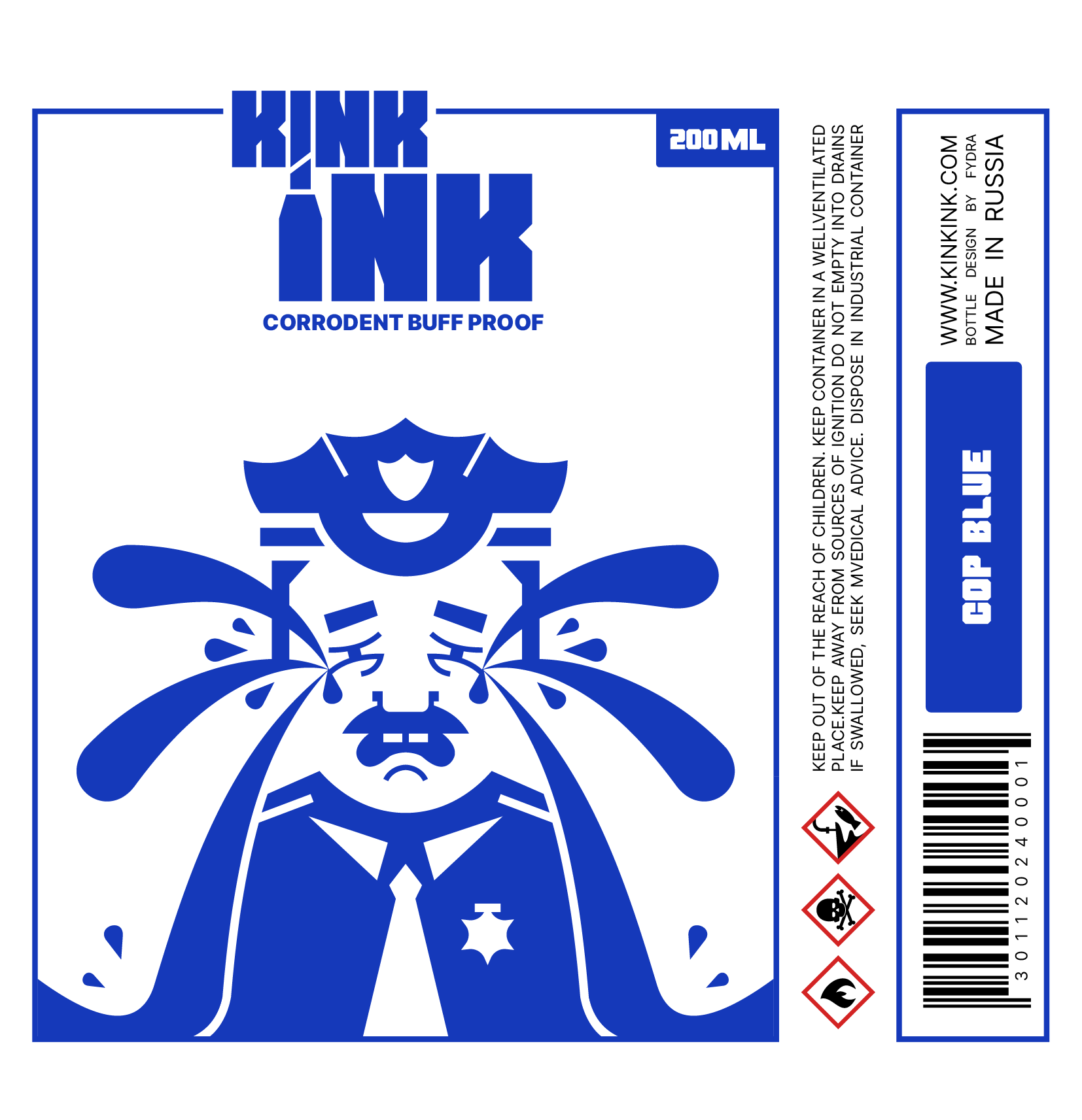 Kink Ink Bottle Design — Изображение №4 — Брендинг, Иллюстрация на Dprofile
