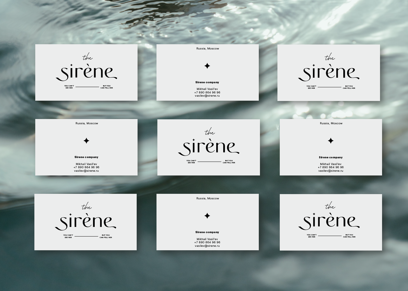 Логотип, айдентика и дизайн упаковки Sirène Co. — Изображение №14 — Брендинг, Графика на Dprofile