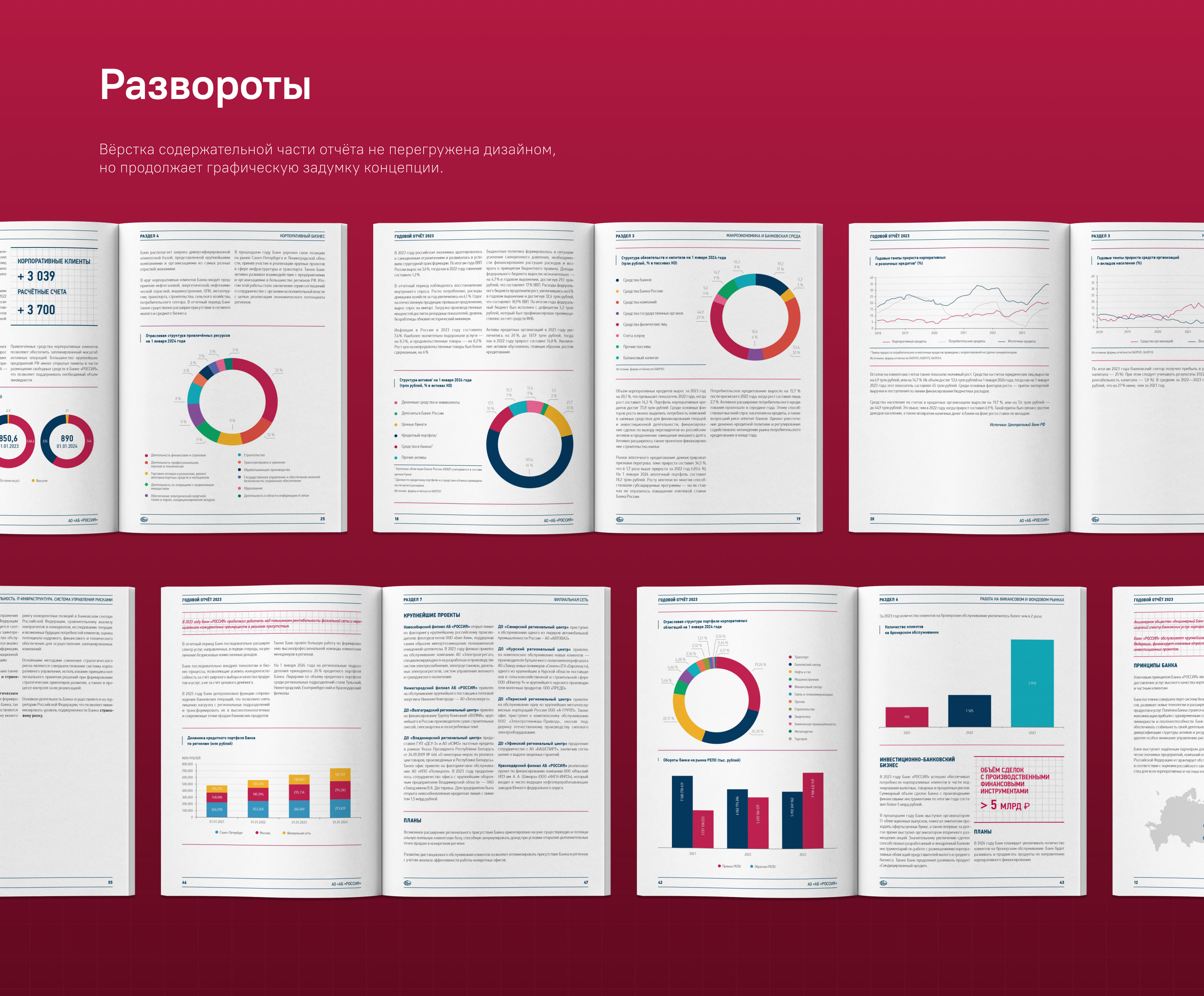 Дизайн финансового годового отчёта — Изображение №4 — Графика на Dprofile