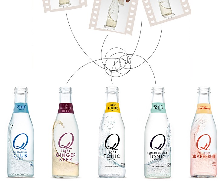 Напитки Q drinks (напитки, стекло, еда, фудзона) на Dprofile